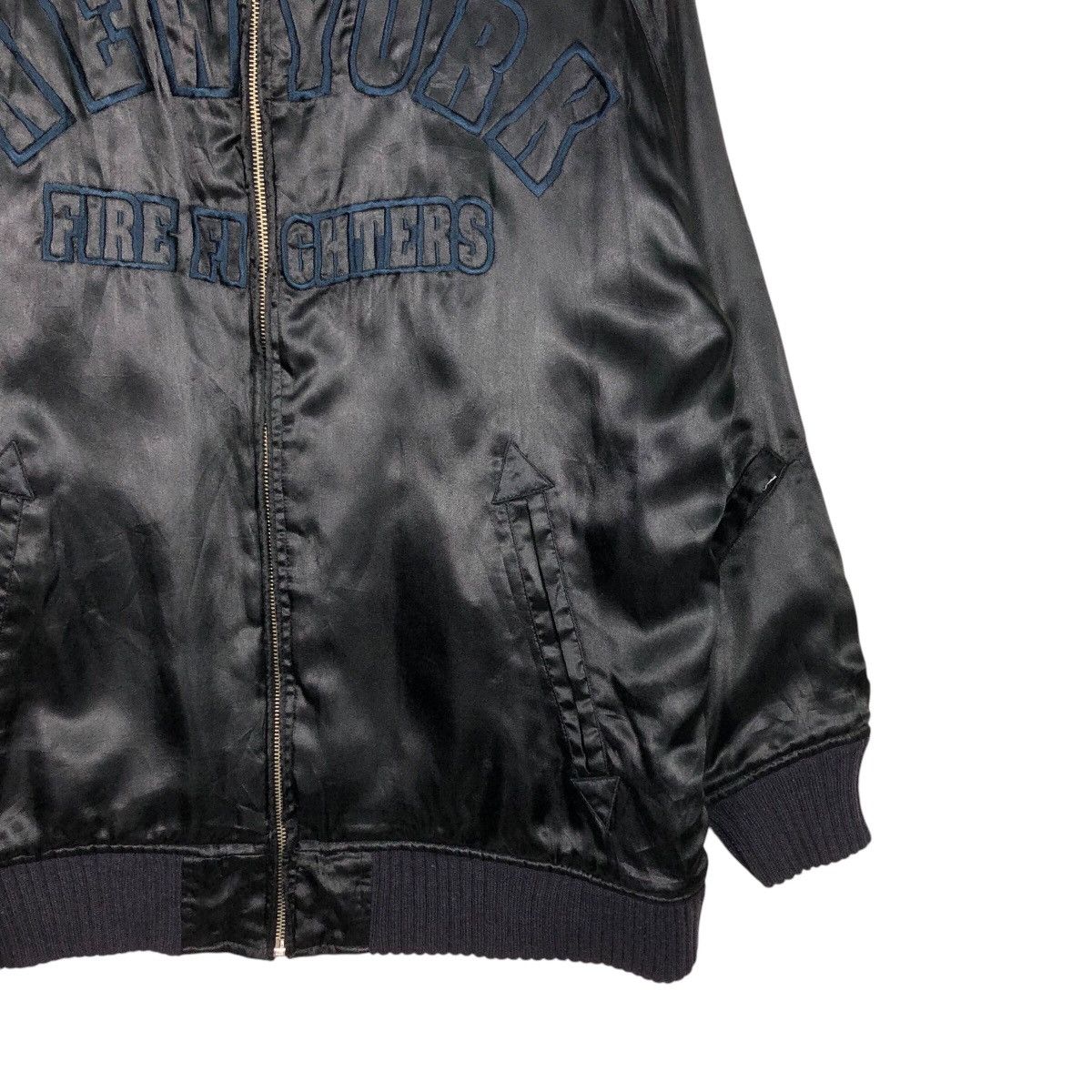 Japanese Brand × Vintage 📌Vintage Bomber Jacket New York Fire Department Big Logo Size US M / EU 48-50 / 2 - 6 Thumbnail