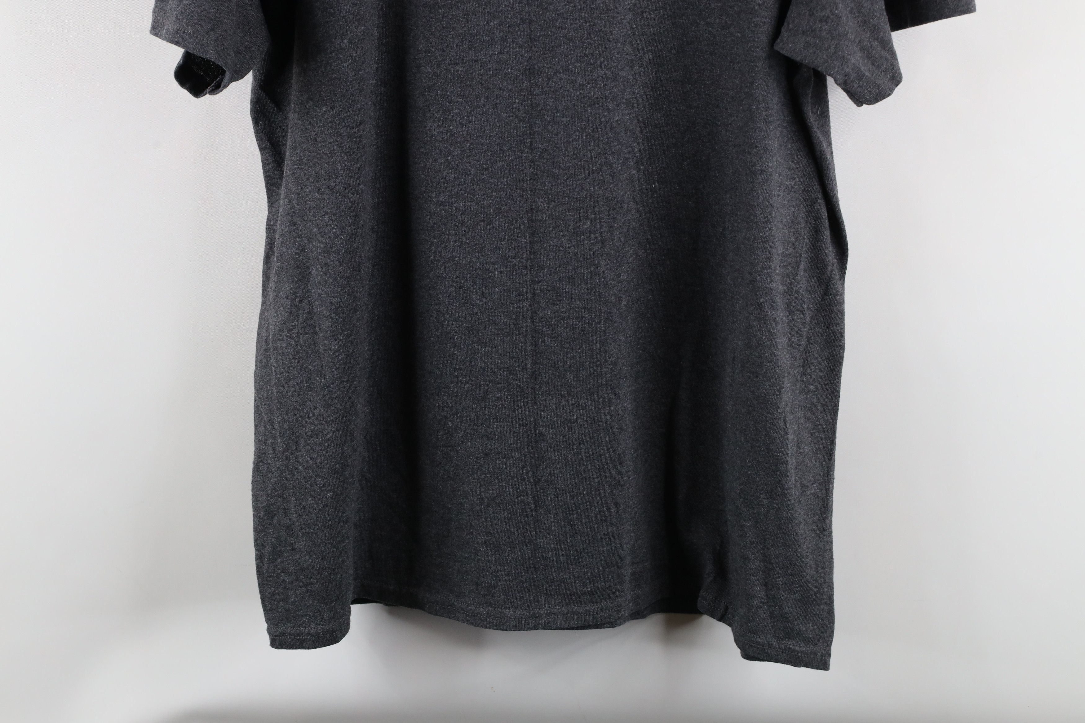 Vintage Vintage 90s Streetwear Wolf Moon Short Sleeve T-Shirt Gray Size US L / EU 52-54 / 3 - 9 Thumbnail