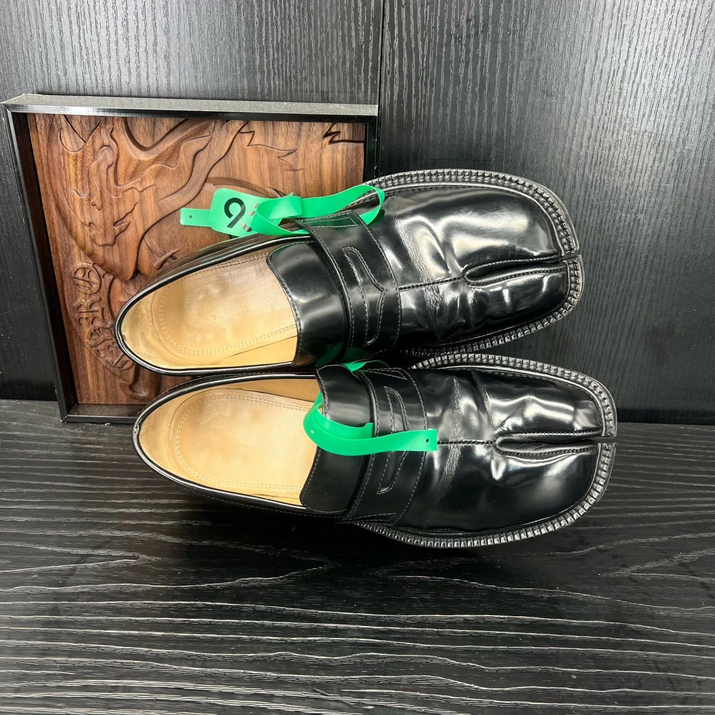 Other Maison Margiela Tabi Leather Black 36 NWT Box Size US 5 / IT 35 - 7 Thumbnail