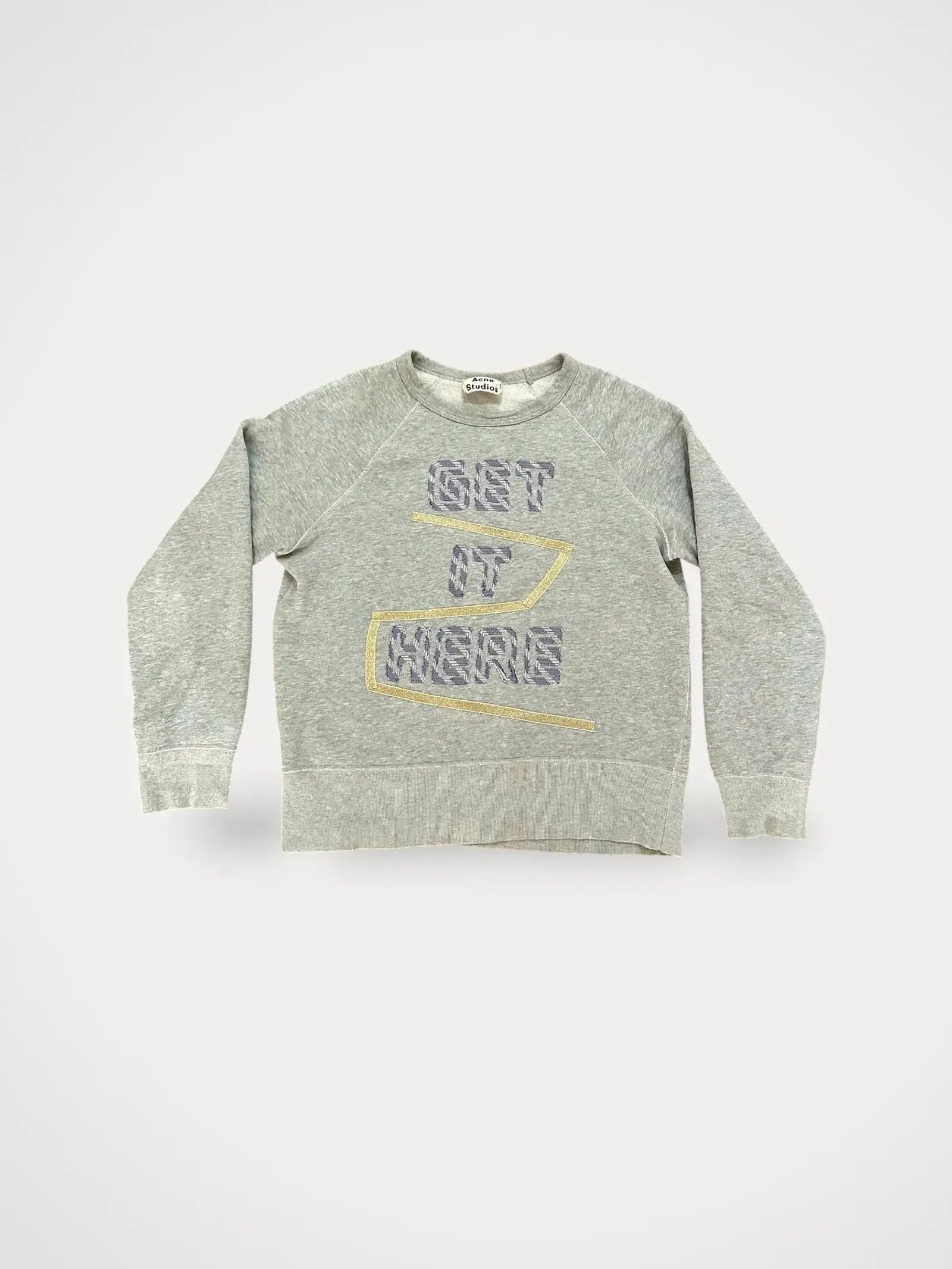 Acne Studios Acne Studios Sweatshirt Size US S / EU 44-46 / 1 - 1 Thumbnail