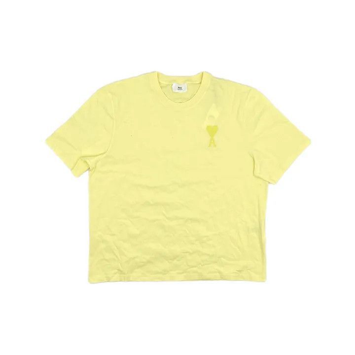 AMI AMIPARIS SS22 Candy Color Heart Logo T-Shirt -2507 Size US XXL / EU 58 / 5 - 2 Thumbnail