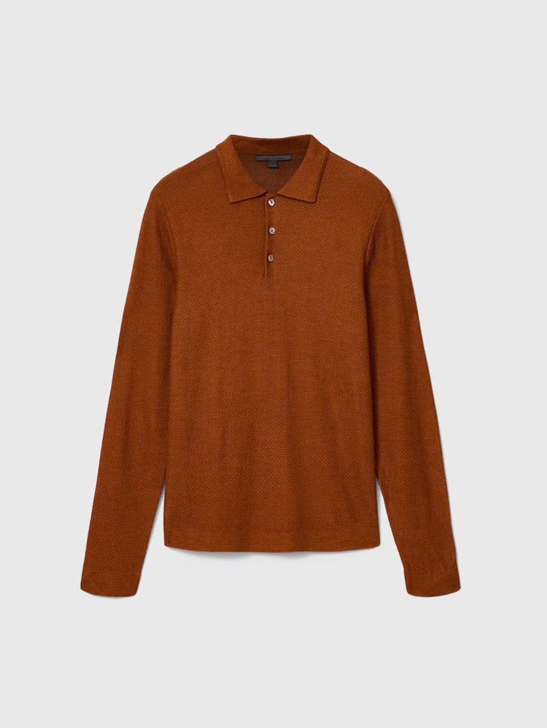 John Varvatos Venturi Polo Large Size US L / EU 52-54 / 3 - 3 Thumbnail