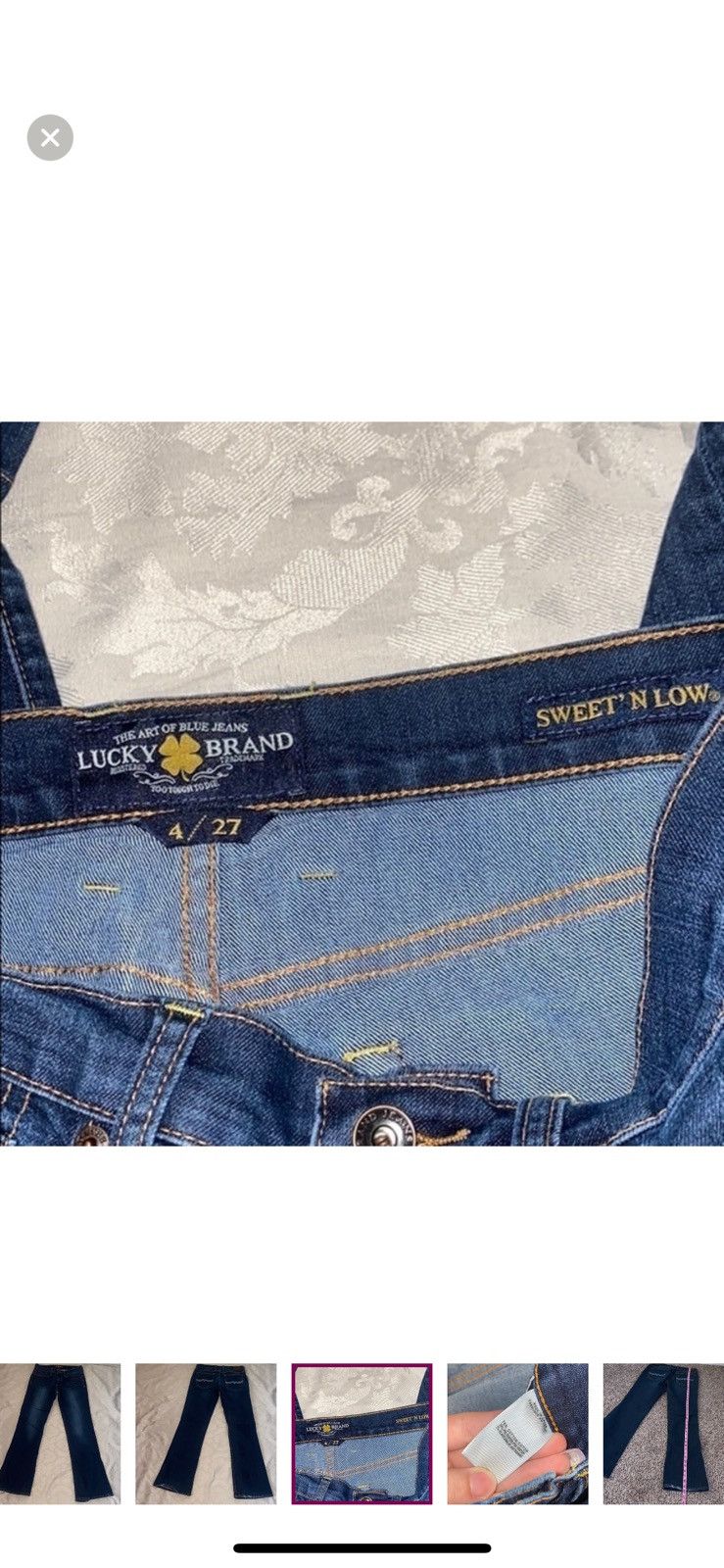 Lucky Brand Lucky brand Dayton sweet n low bootcut jeans size 4 Size 27" / US 4 / IT 40 - 4 Thumbnail