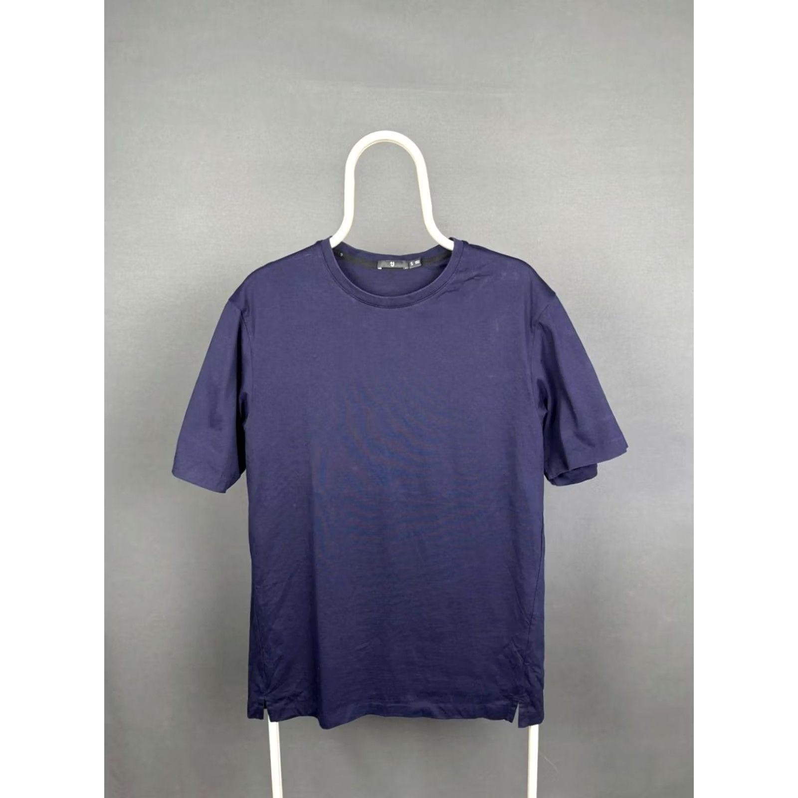 Uniqlo Uniqlo +J Jil Sander T-Shirt Size S Blue Cotton Crew Neck Short Sleeve Mens Size US S / EU 44-46 / 1 - 2 Thumbnail