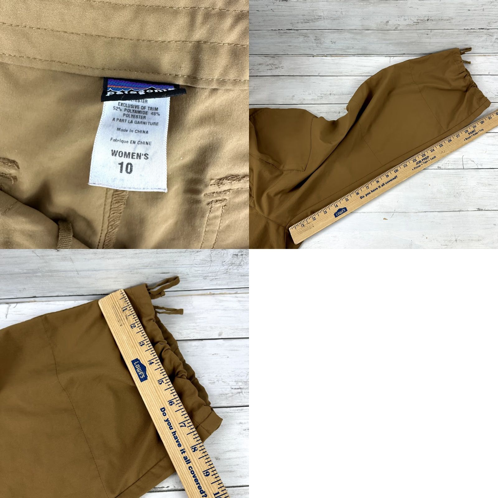 Patagonia Patagonia Women's Capri Hiking Pants Brown Size 10 (measures 32x22) Size 32" / US 10 / IT 46 - 8 Thumbnail