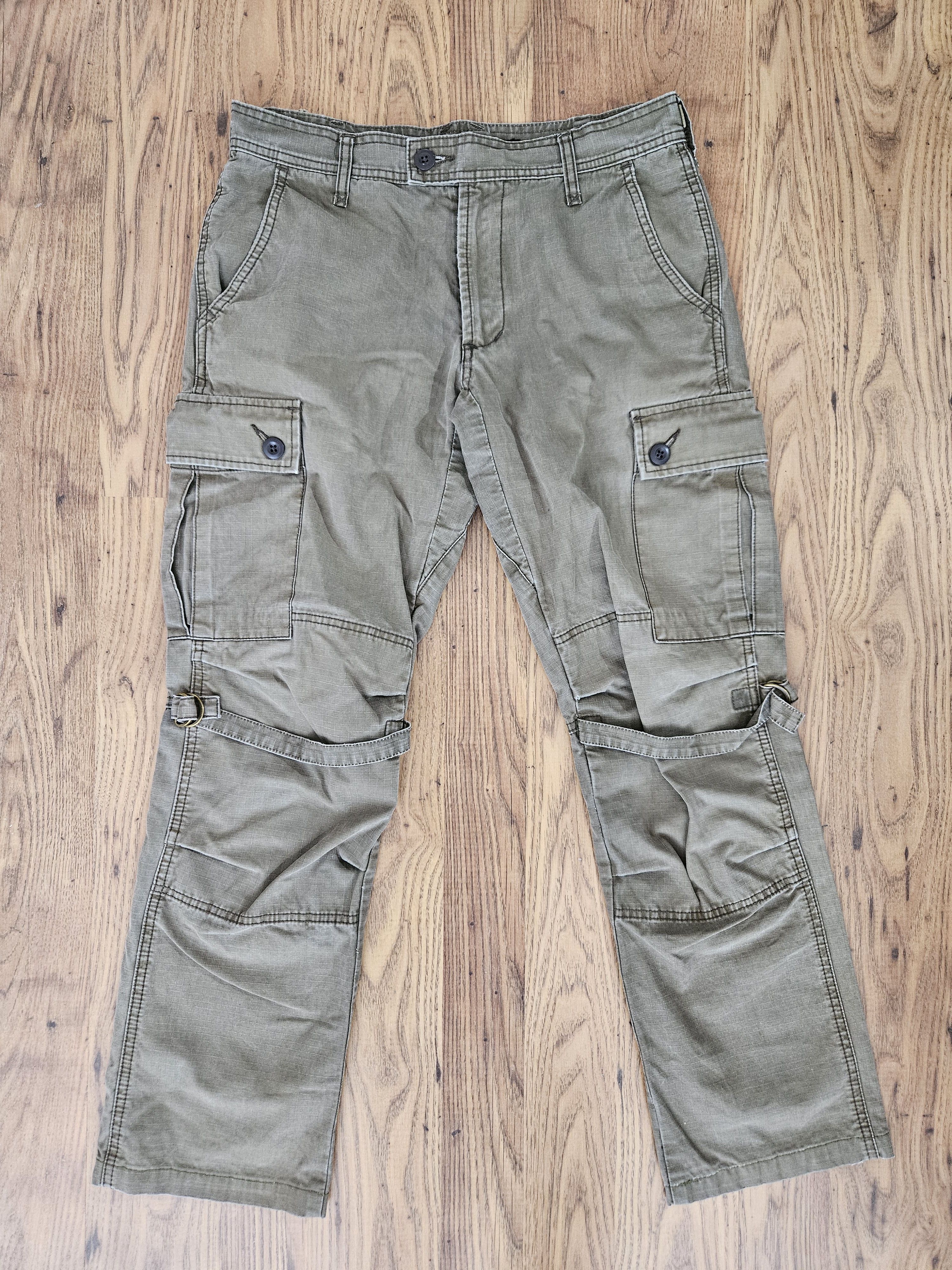 Japanese Brand Disciple motorcyclist Cargo pants Size US 28 / EU 44 - 1 Thumbnail