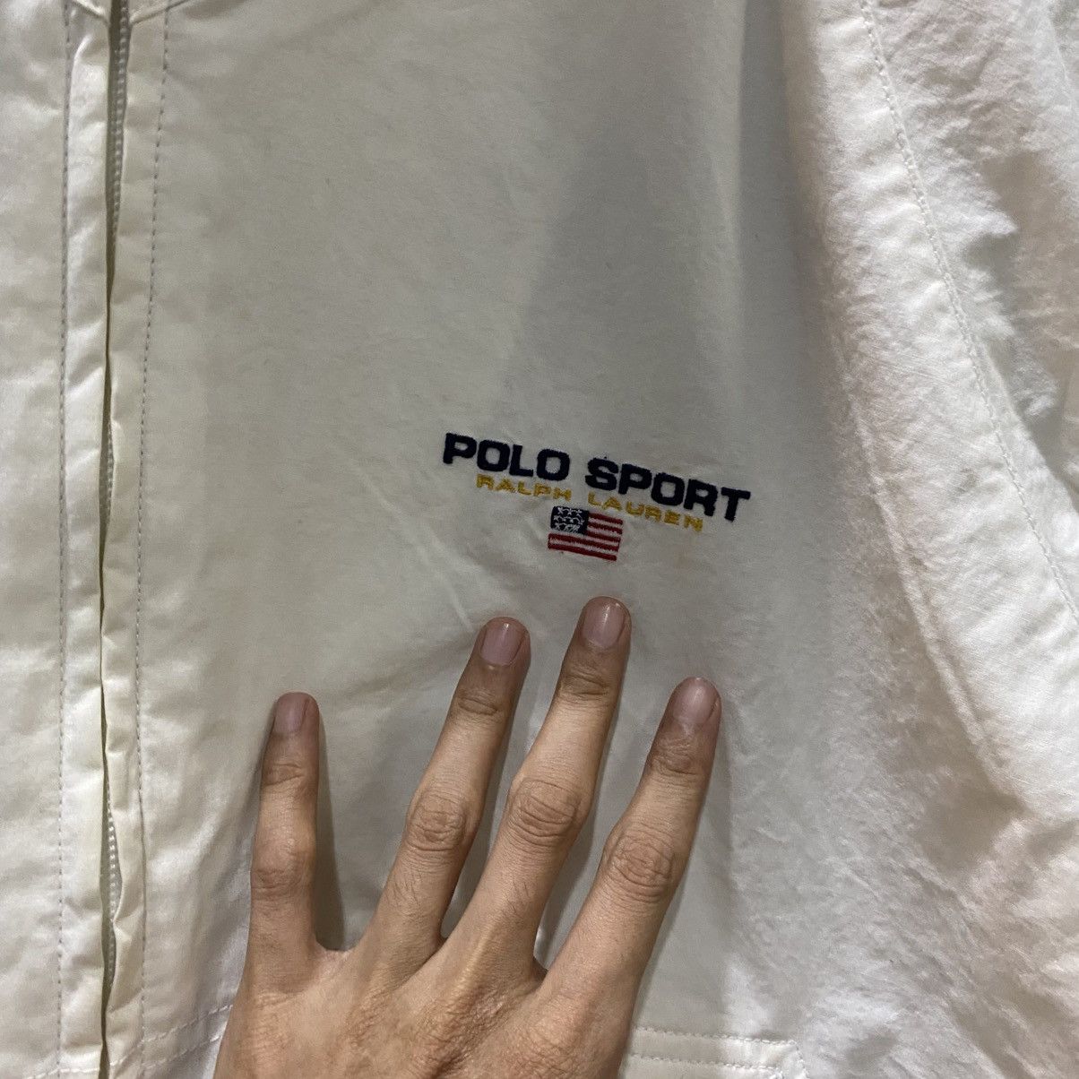 Polo Ralph Lauren Polo Sport Ralph Lauren Windbreaker Jacket Hood Size US L / EU 52-54 / 3 - 12 Thumbnail