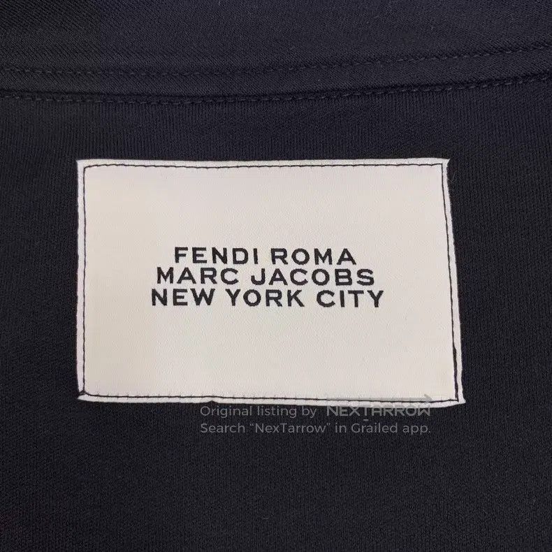Fendi Fendi Black Logo Letter Crewneck Short Sleeve T-Shirt Size US XXL / EU 58 / 5 - 6 Thumbnail