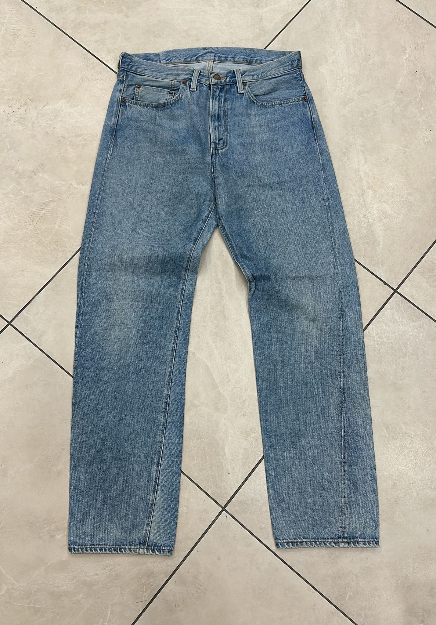Levi's Vintage Clothing LVC Levi's Vintage Clothing 1954 501XX BigE Selvedge Jeans Size US 32 / EU 48 - 1 Thumbnail