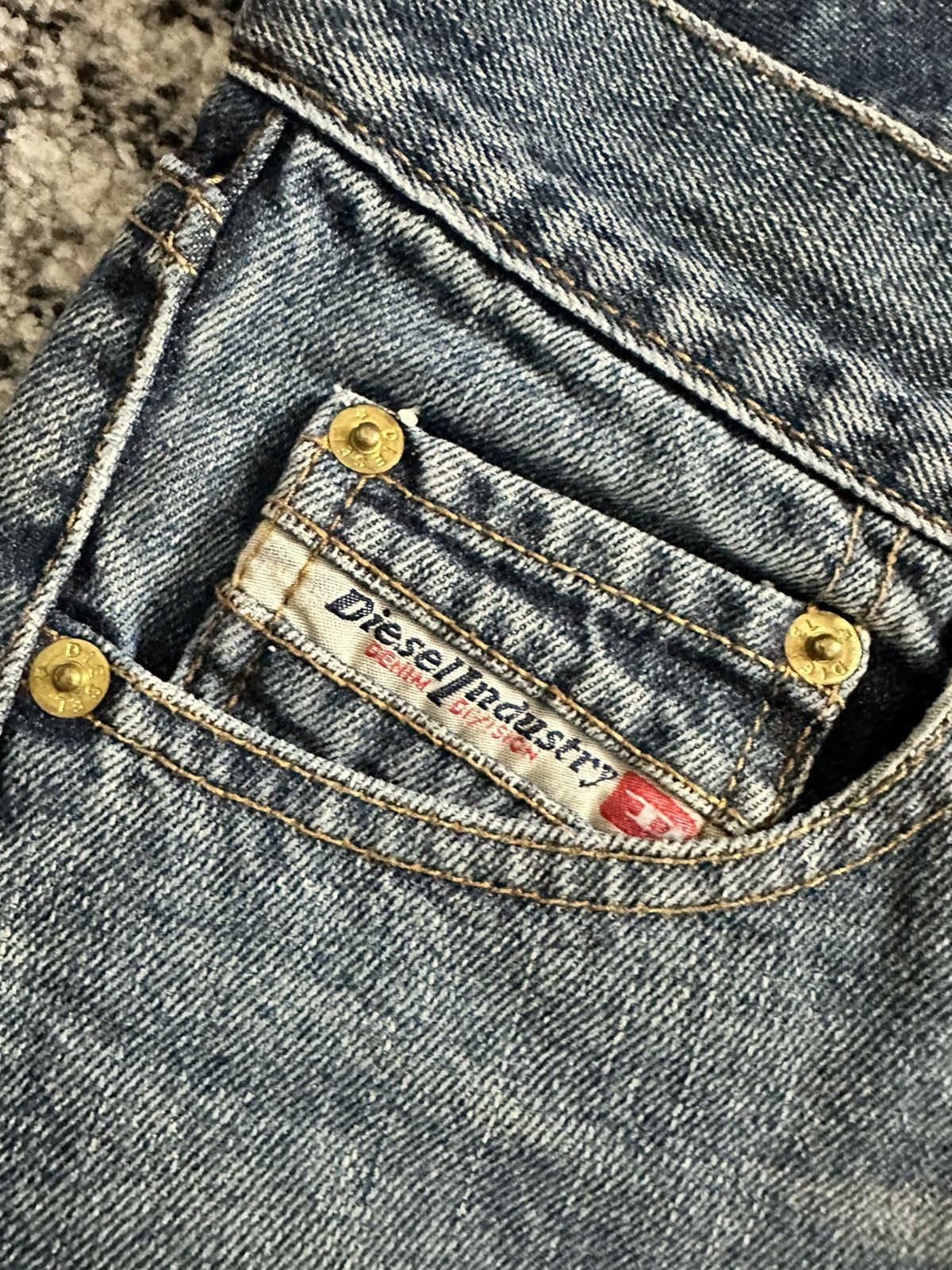 Diesel Made in italy Diesel Vintage denim Jeans Pants rare Size US 34 / EU 50 - 5 Thumbnail