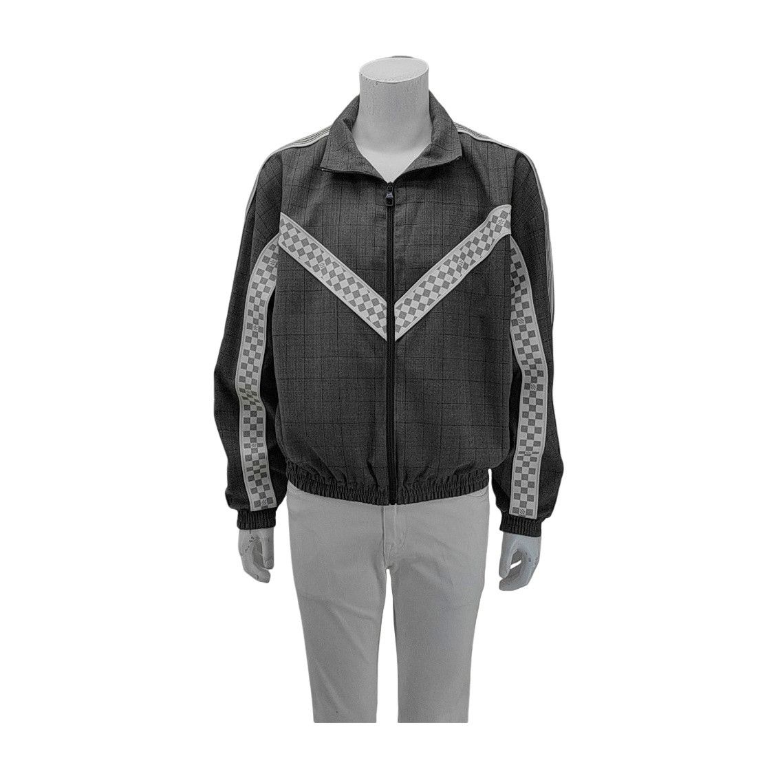Louis Vuitton Louis Vuitton Damier Trim Wool Blouson XL Size US XL / EU 56 / 4 - 1 Thumbnail