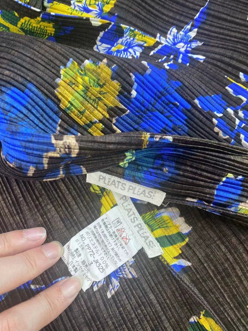 Issey Miyake Issey Miyake size:3 A traditional black, blue and yellow s Size XS / US 0-2 / IT 36-38 - 7 Thumbnail