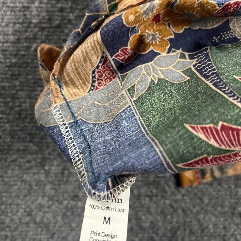 Tori Richard Tori Richard Shirt Mens Medium Hawaiian Patchwork Sea Lawn Size US M / EU 48-50 / 2 - 8 Thumbnail
