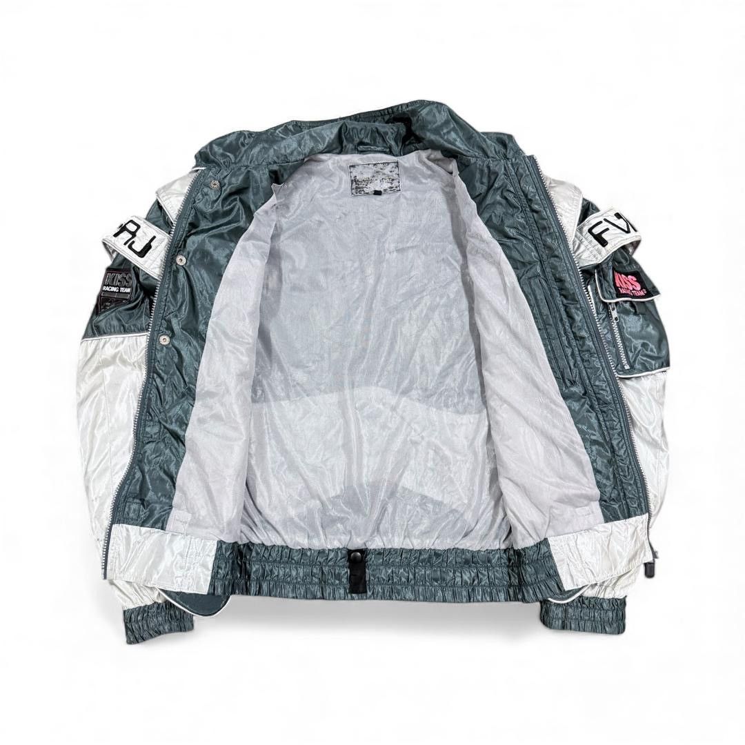 KISS VTG💥Kiss Racing Team Ridding Jacket Sport Specialist Motor Size US L / EU 52-54 / 3 - 6 Thumbnail