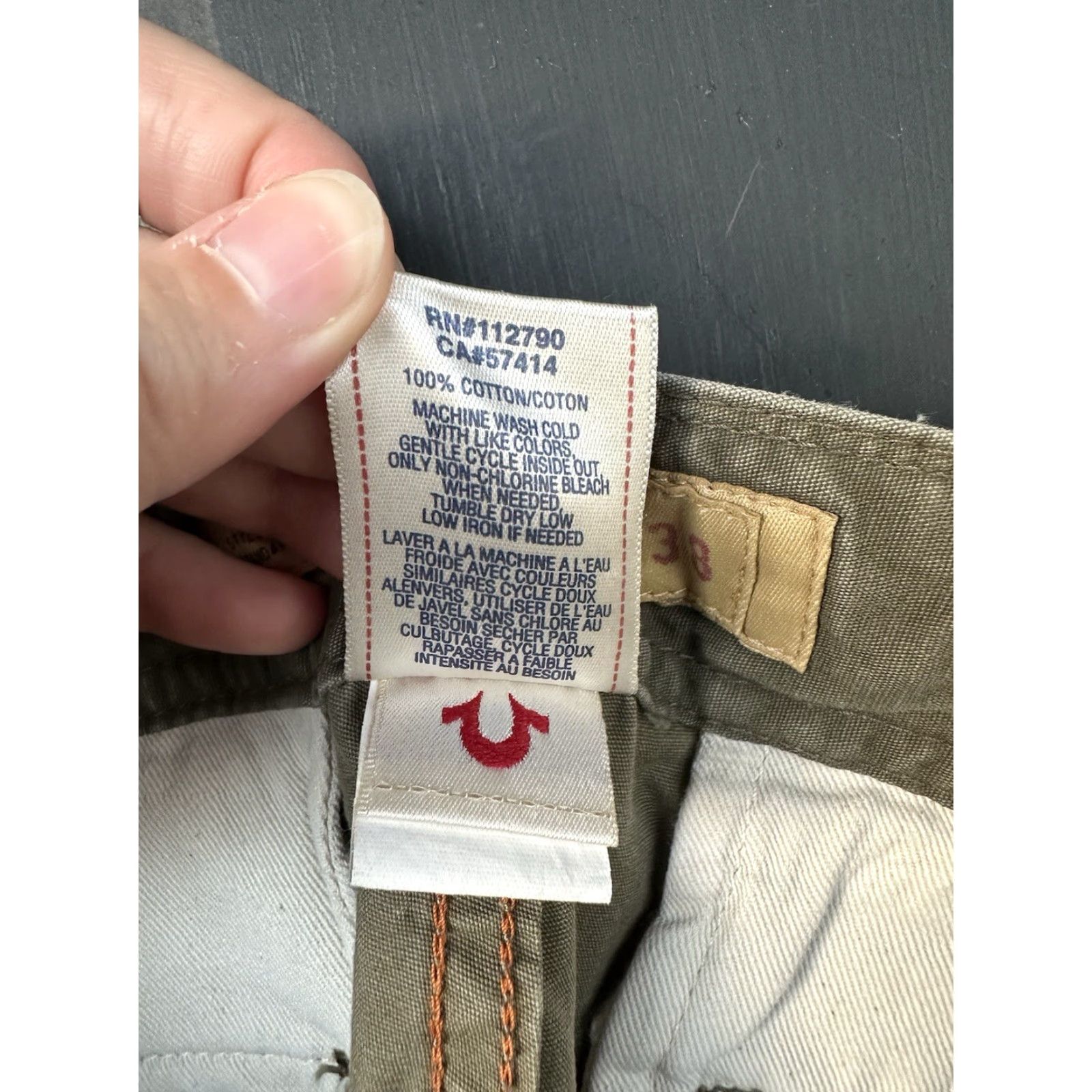True Religion TRUE RELIGION Jeans Utility Chino Pants Special Ops Standard Issue Size 38 Green Size US 38 / EU 54 - 4 Thumbnail