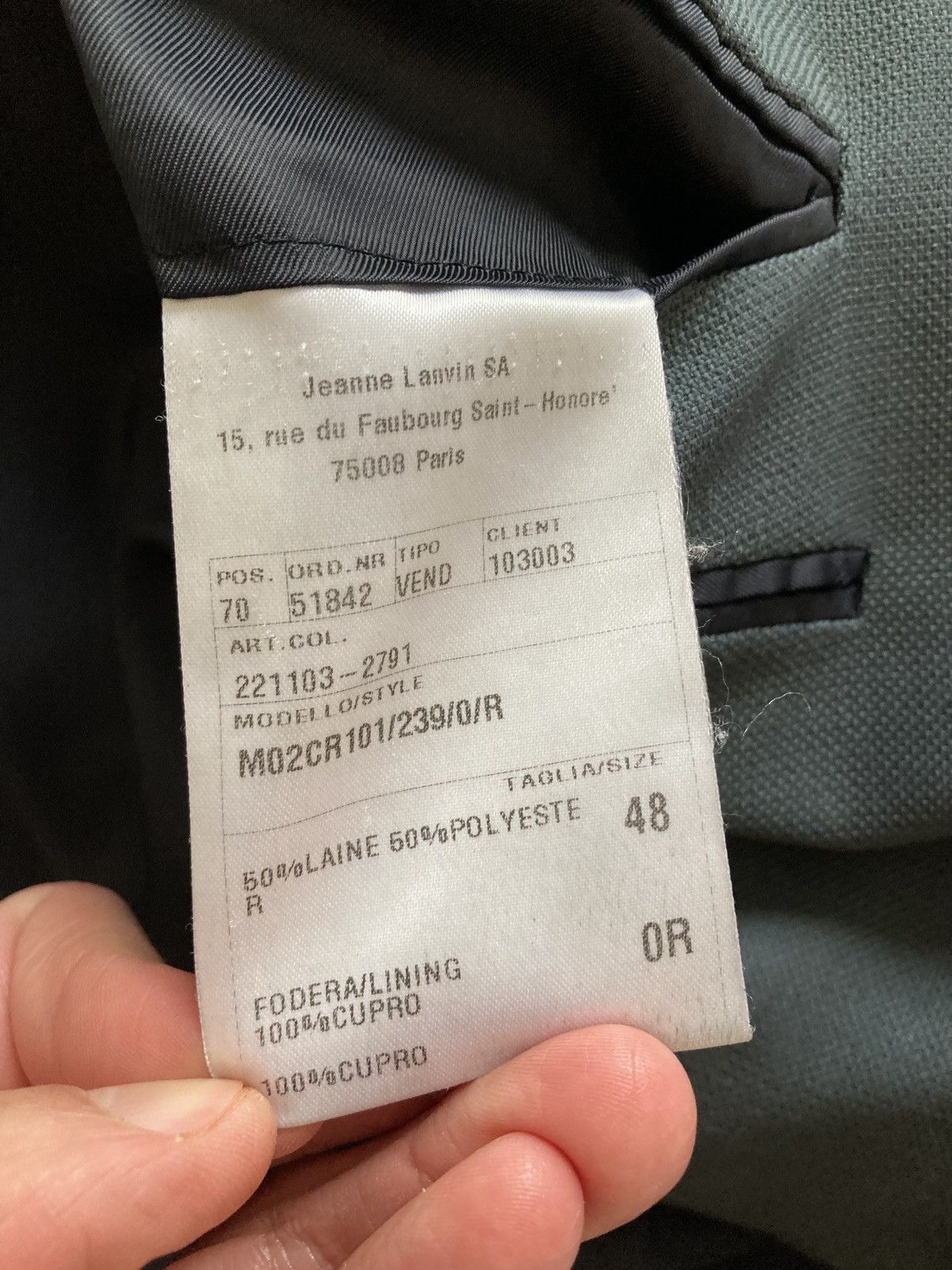 Lanvin Lanvin FW 13 Runway Coat 48 Size US M / EU 48-50 / 2 - 6 Thumbnail