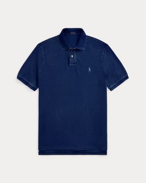 Polo Ralph Lauren Polo Ralph Lauren Classic Fit Dark Indigo Mesh Pony Logo XL Size US XL / EU 56 / 4 - 2 Thumbnail