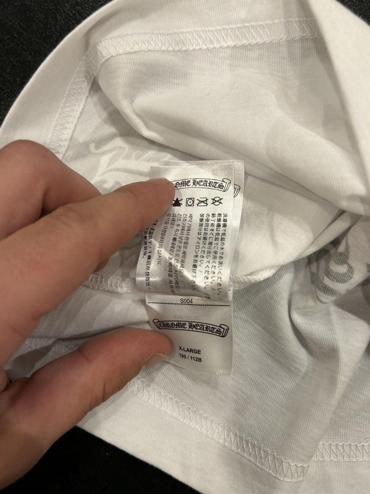 Chrome Hearts Chrome Hearts LA Horseshoe Tee Size US XL / EU 56 / 4 - 6 Thumbnail
