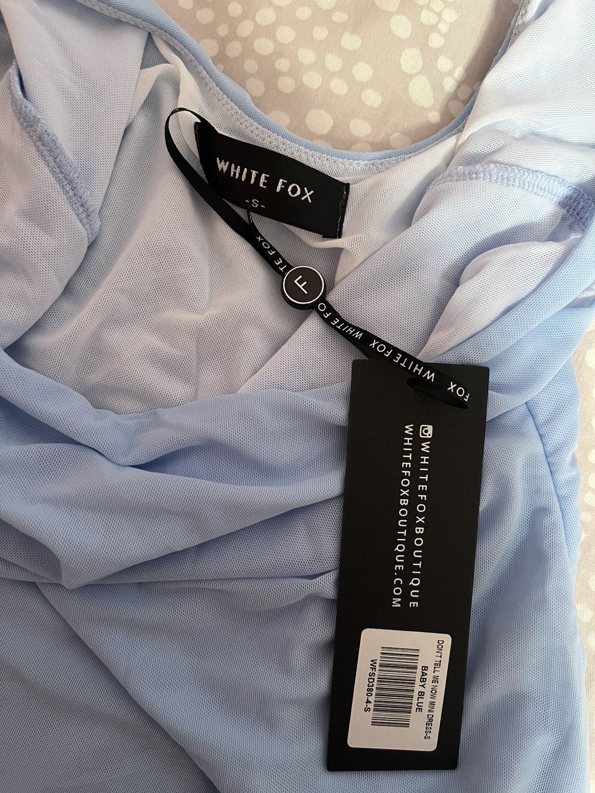 Fox Racing White Fox Don’t Tell Me Now Mini dress Size S / US 4 / IT 40 - 4 Thumbnail