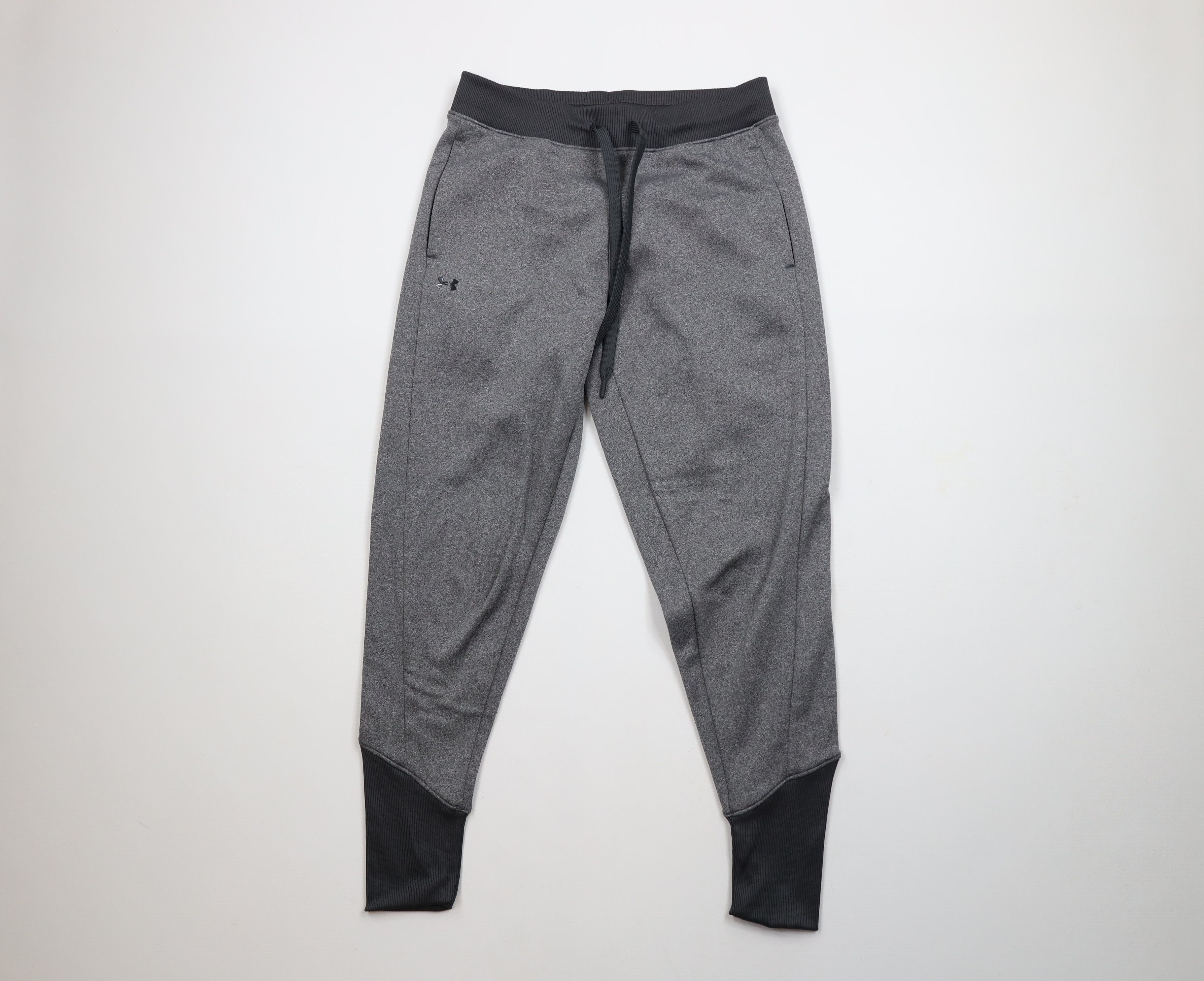 Under Armour × Vintage Under Armour Fit ColdGear Fleece Lined Joggers Pants Gray Size US 32 / EU 48 - 1 Thumbnail