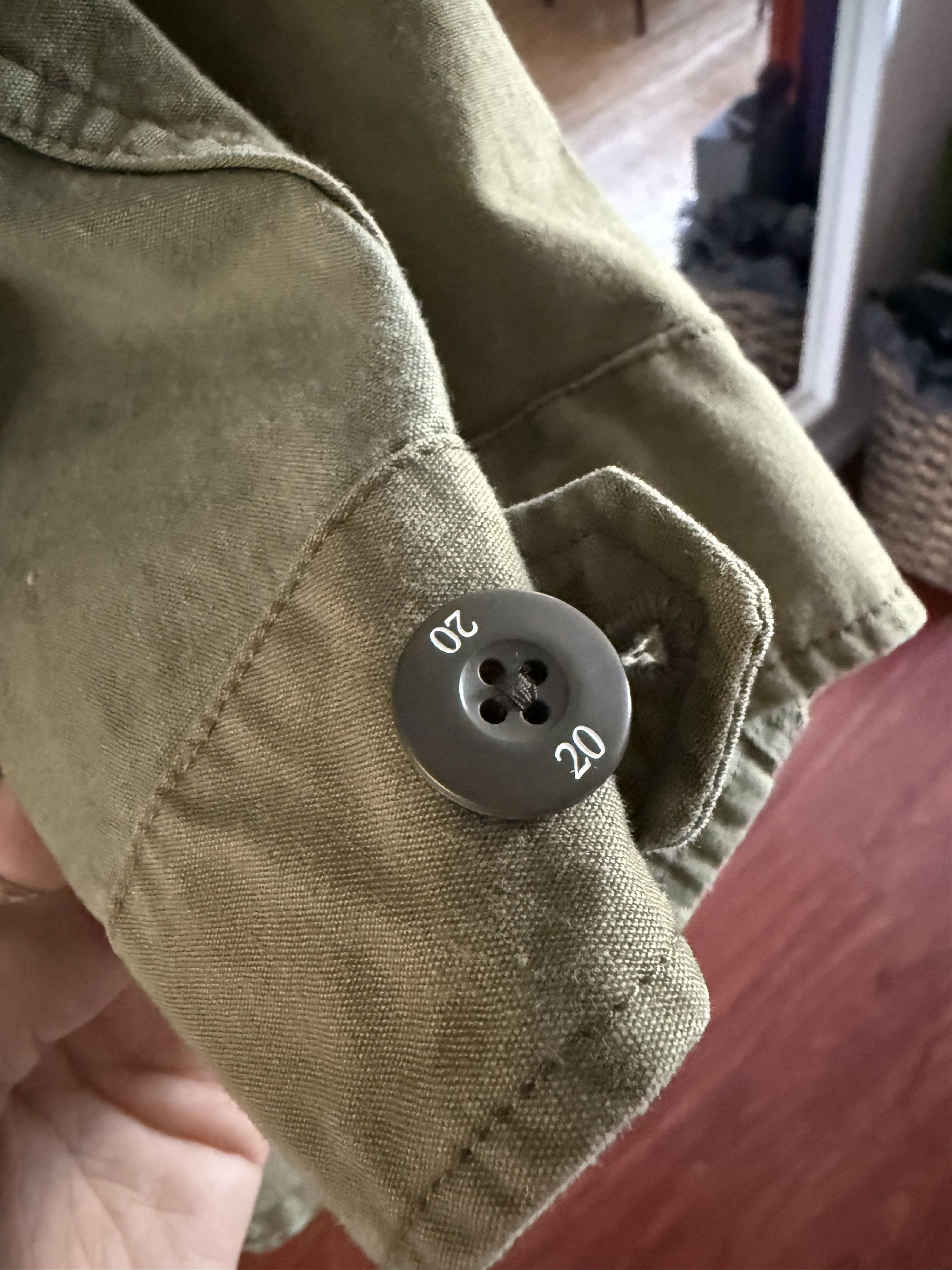 Neighborhood Neighborhood Fishtail Jacket - Olive - Size 3 (JP) Size US L / EU 52-54 / 3 - 5 Thumbnail