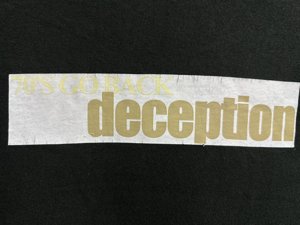 Japanese Brand × Vintage Vintage Deception 70’s Go Back Faded Tee Size US M / EU 48-50 / 2 - 2 Thumbnail