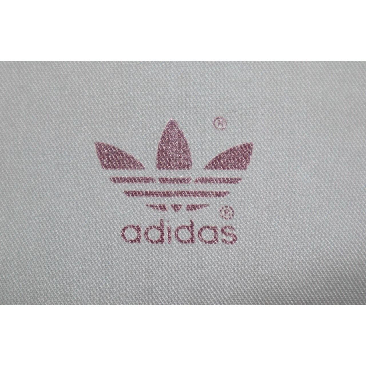 Adidas Vintage 80s Adidas Track Jacket Men's XL White Red Windbreak Size US XL / EU 56 / 4 - 5 Thumbnail
