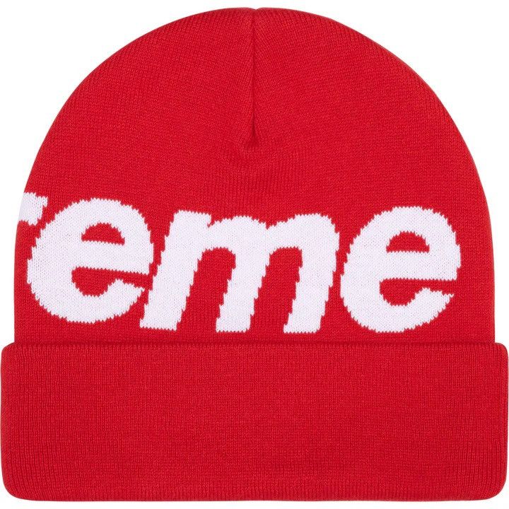 Supreme Big Logo Beanie Size ONE SIZE - 2 Thumbnail