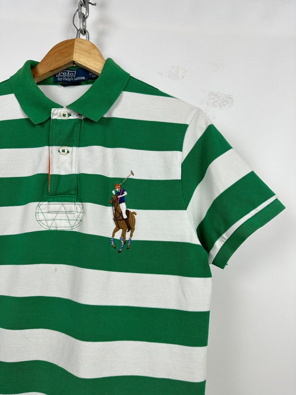 Polo Ralph Lauren Vintage Polo Ralph Lauren #3 Striped Y2K Chief Keef Size US S / EU 44-46 / 1 - 7 Thumbnail