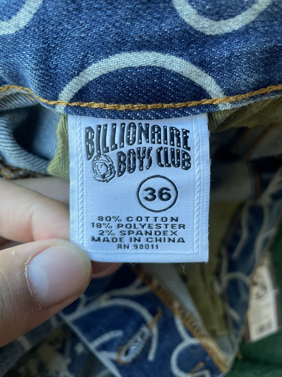 Billionaire Boys Club LIKE NEW BILLIONAIRE BOYS CLUB TREK JEANS MARTIAN SIZE 36 Size US 36 / EU 52 - 16 Thumbnail