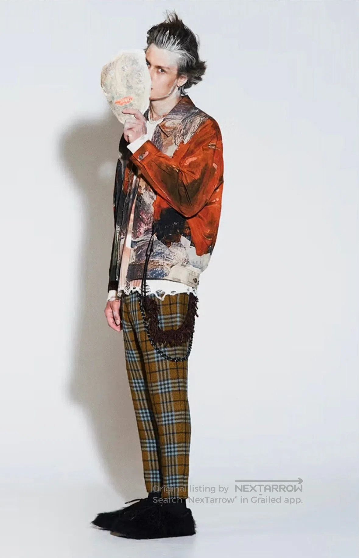 Song For The Mute SFTM 21.2 BEAST Oil Painting Jacket. Size US M / EU 48-50 / 2 - 6 Thumbnail