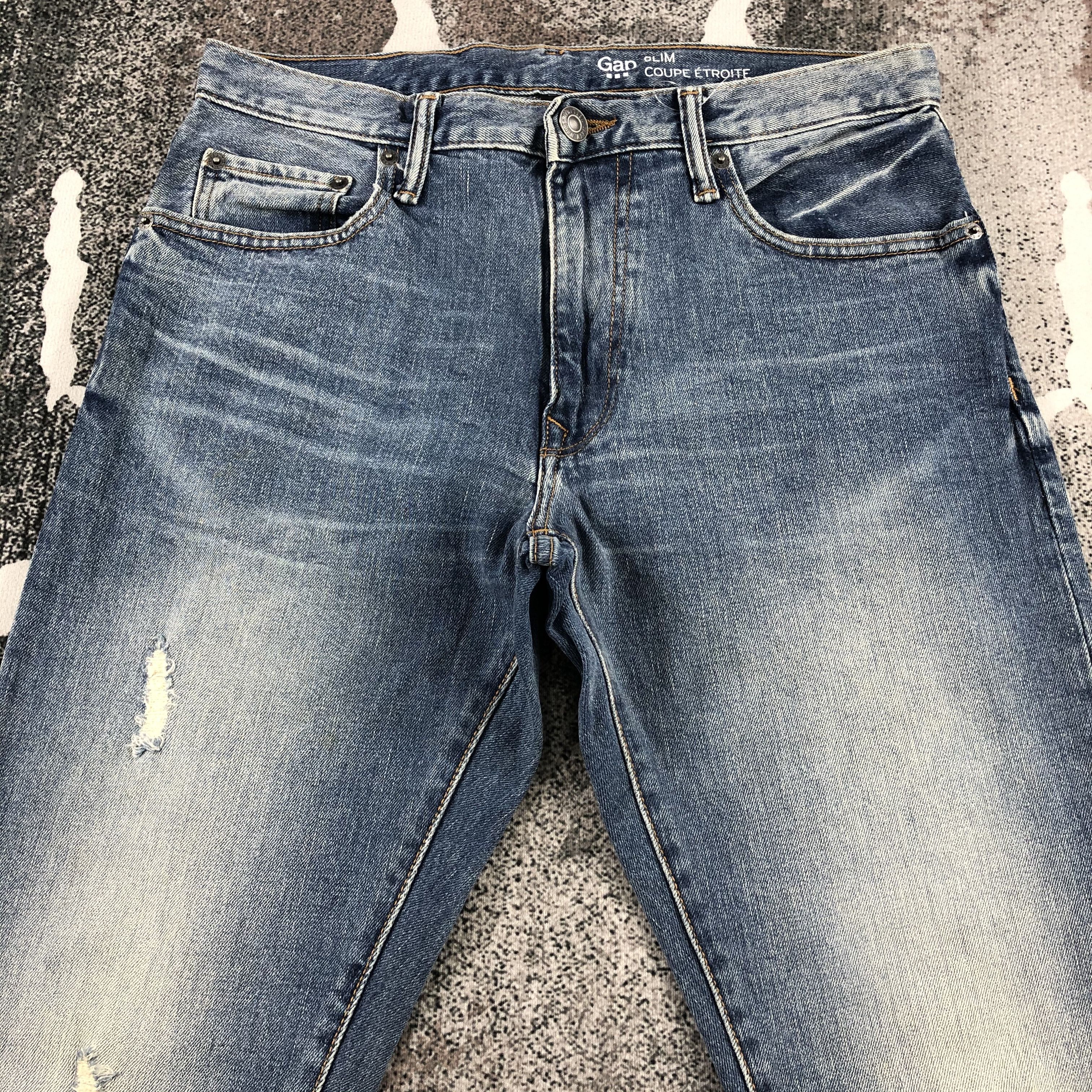 Gap Gap Jeans Distressed Denim KJ730 Size US 32 / EU 48 - 3 Thumbnail