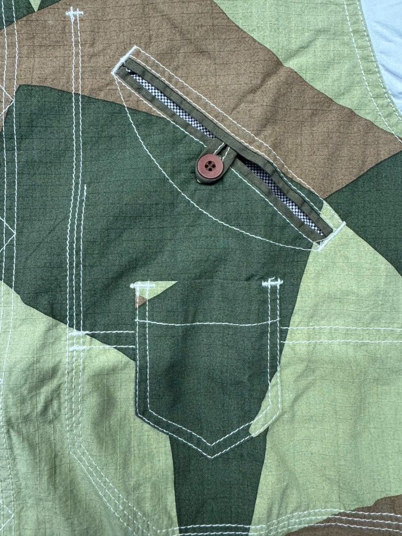 Junya Watanabe Junya Watanabe Irregular geometric stitching shirt Size US S / EU 44-46 / 1 - 6 Thumbnail