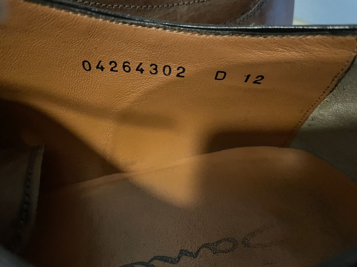Santoni Leather Cap Toe Oxford Size US 12 / EU 45 - 6 Thumbnail