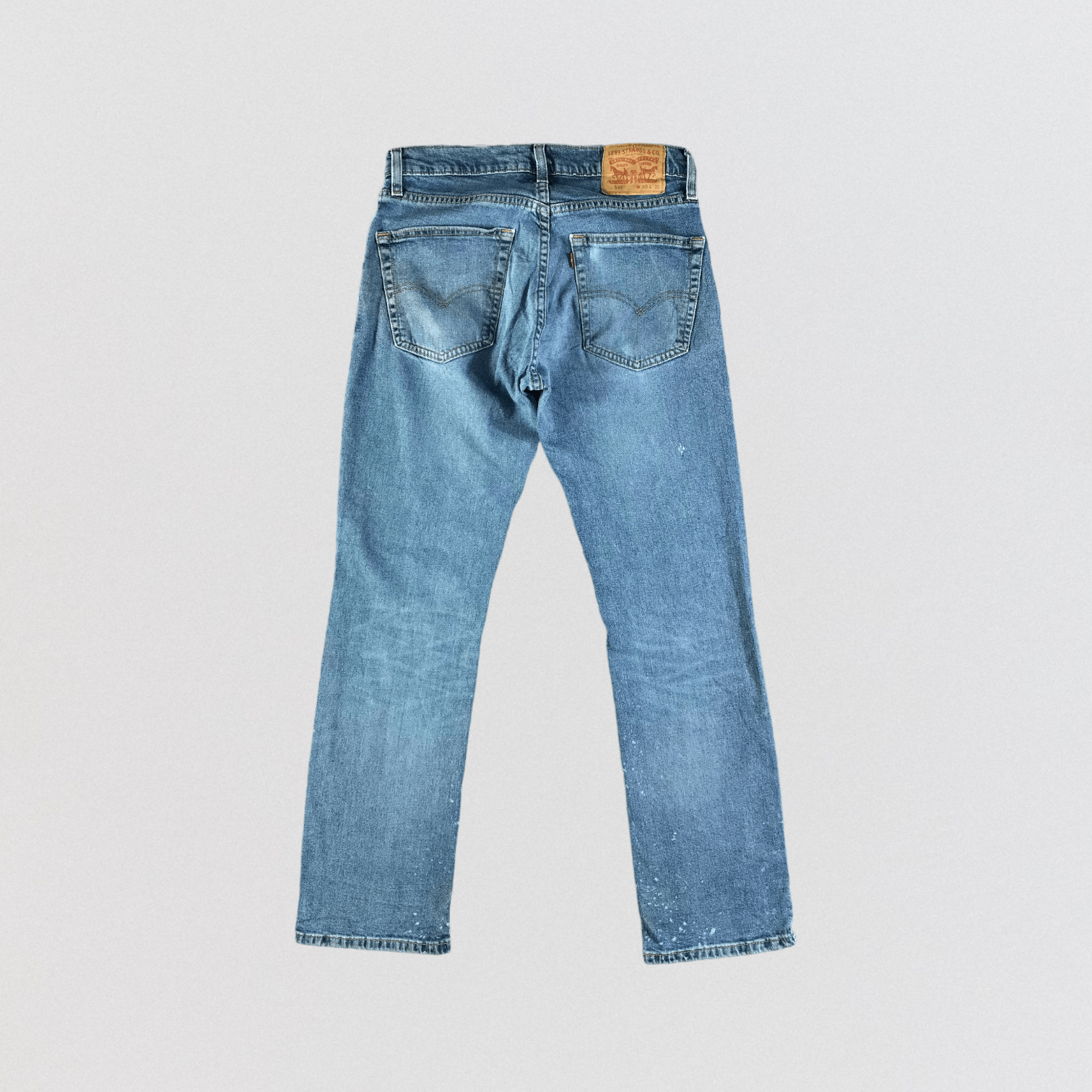 Levi's × Vintage Vintage Blue Wash Levis 559 Jeans-JM3492 Size 31" - 2 Thumbnail
