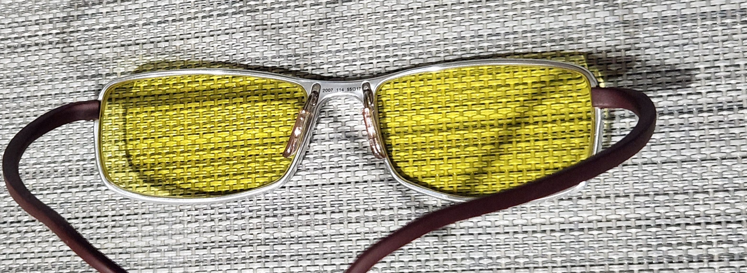 Designer × Tag Heuer × Vintage Tag Heuer Eyeglasses 2007 332 Brushed Grey Brown Stretched Size ONE SIZE - 8 Thumbnail