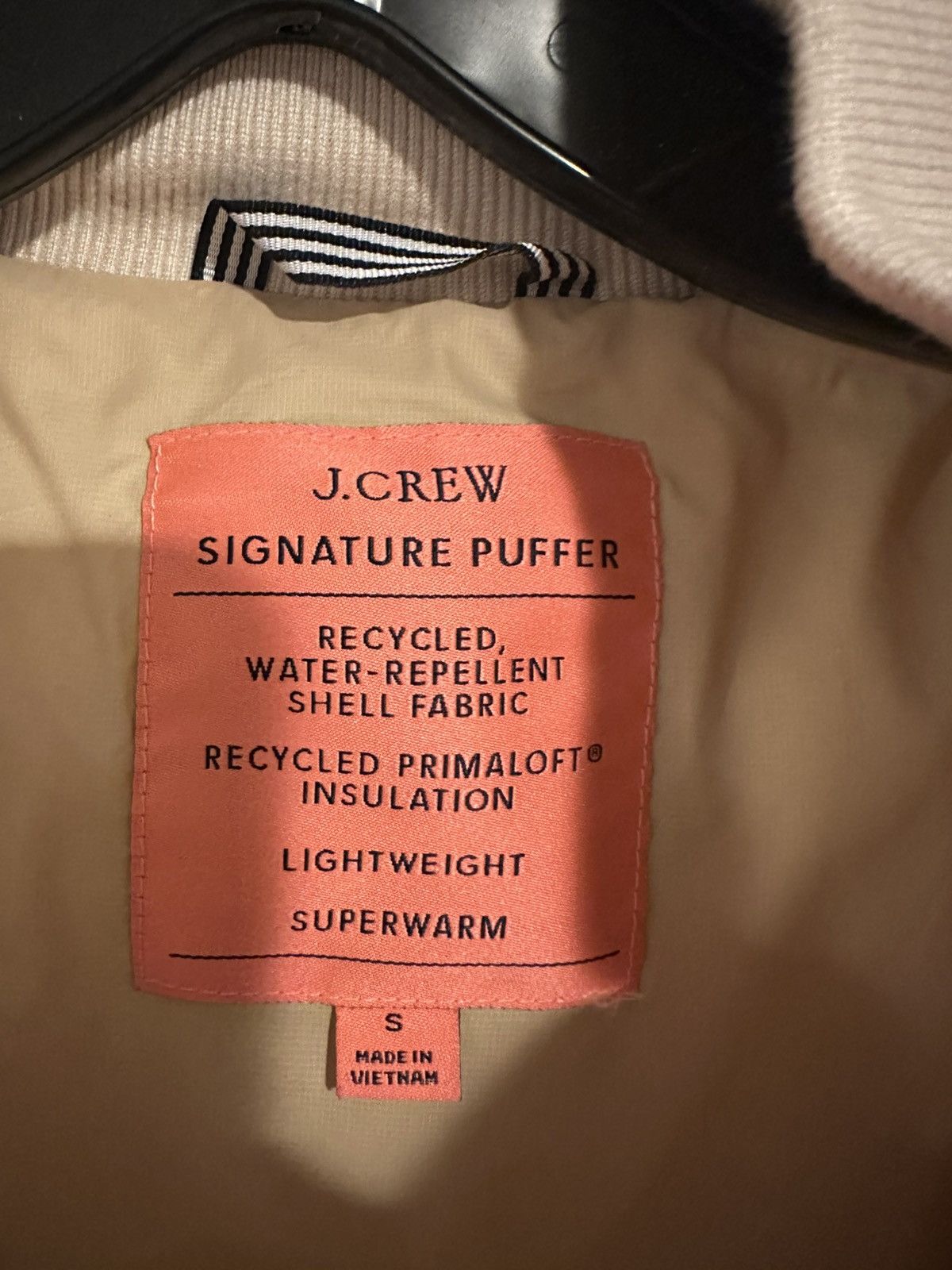 J.Crew 2020 J.Crew Women’s Flurry Puffer Jacket Cream Size Small Size S / US 4 / IT 40 - 5 Thumbnail