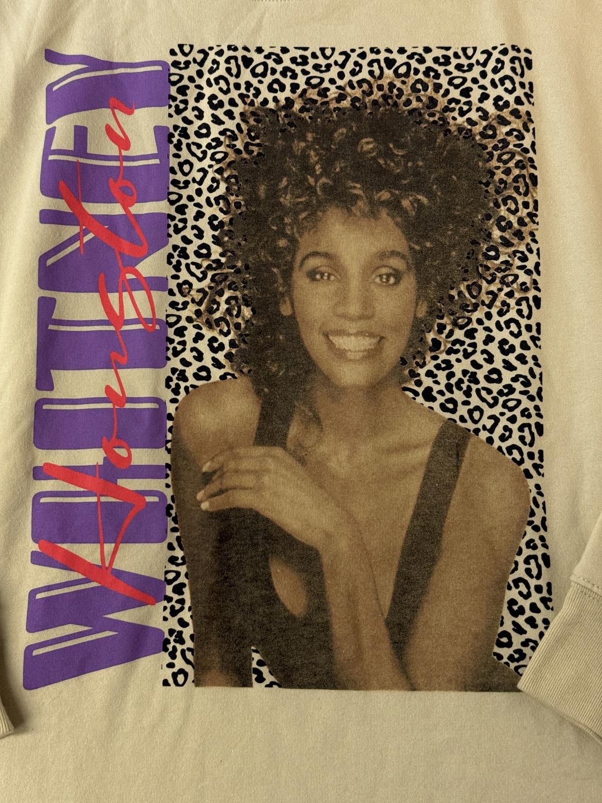 Designer Whitney Houston Crewneck - Leopard Print Swetashirt Tags - M Size US M / EU 48-50 / 2 - 3 Thumbnail