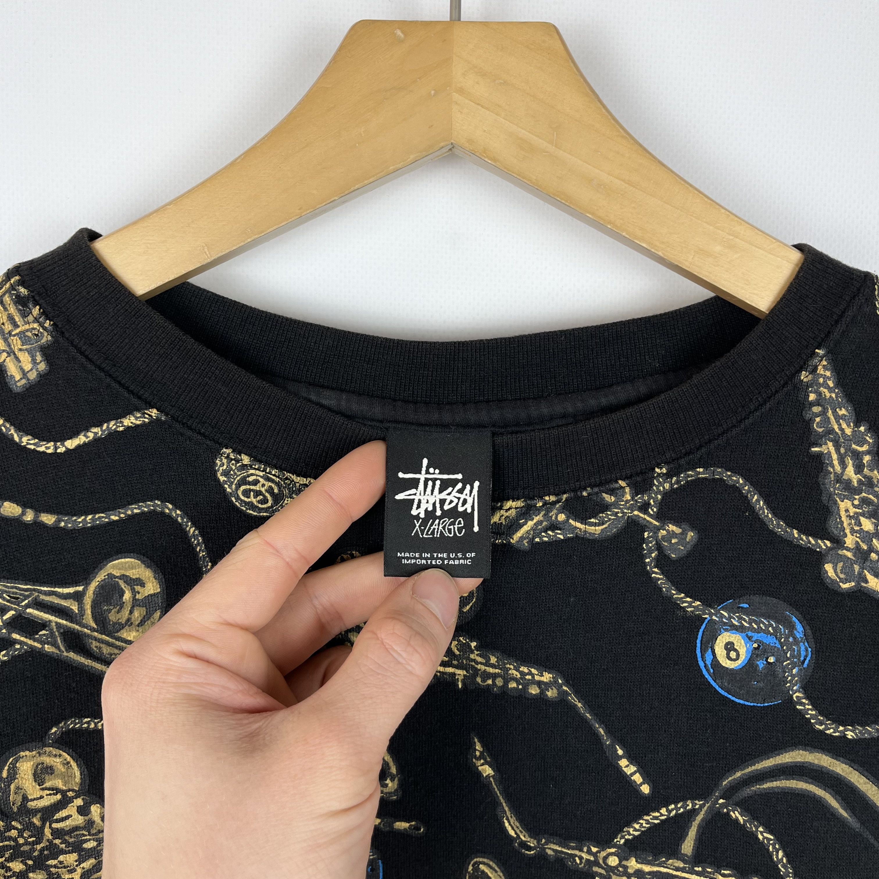 Stussy Vintage Stussy All Over Print Jazz Sweatshirt 90’s Size US XL / EU 56 / 4 - 11 Thumbnail