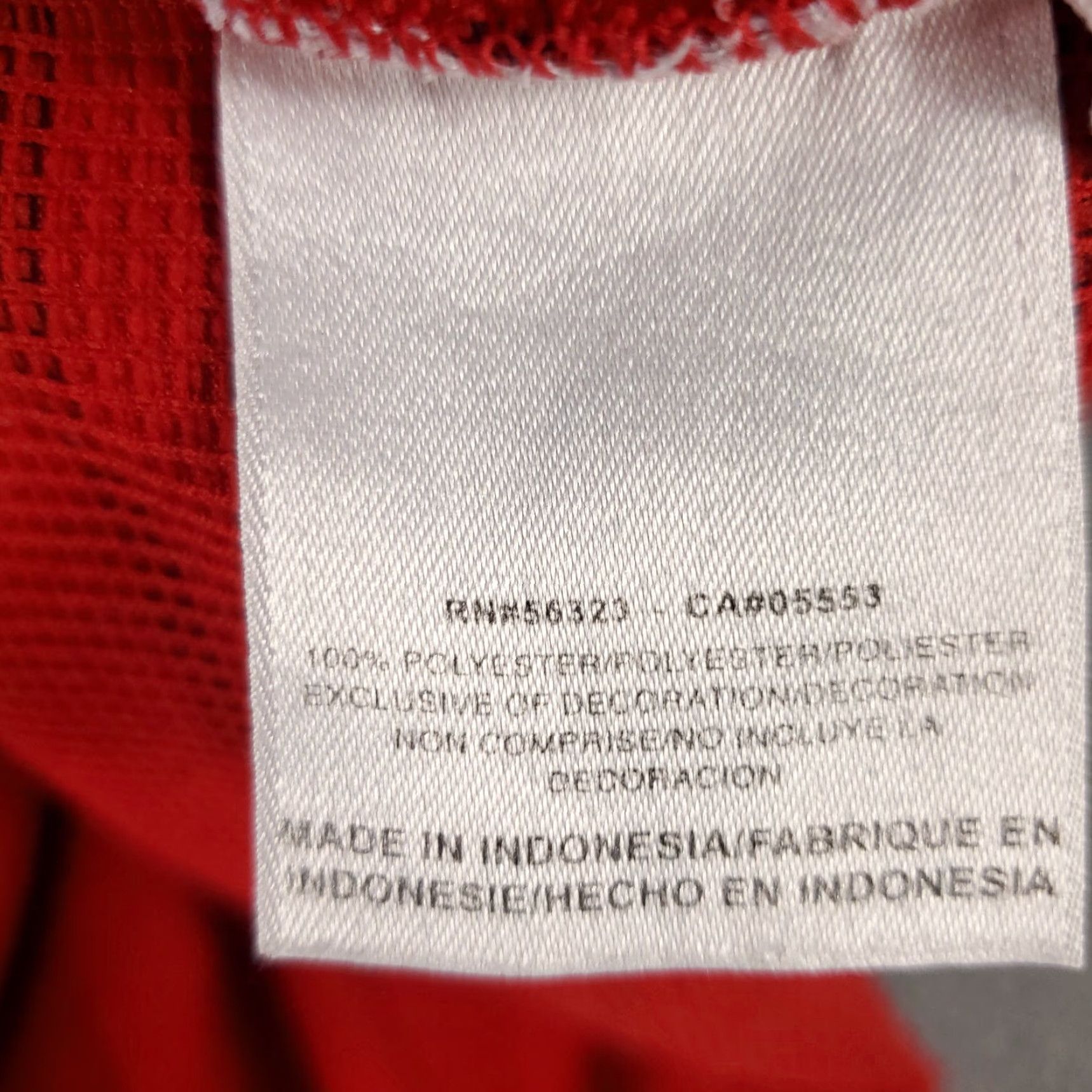 Nike Nike Polo Shirt Mens M Red Striped Dri-Fit Golf Casual Short Sleeve Polo Size US M / EU 48-50 / 2 - 7 Thumbnail