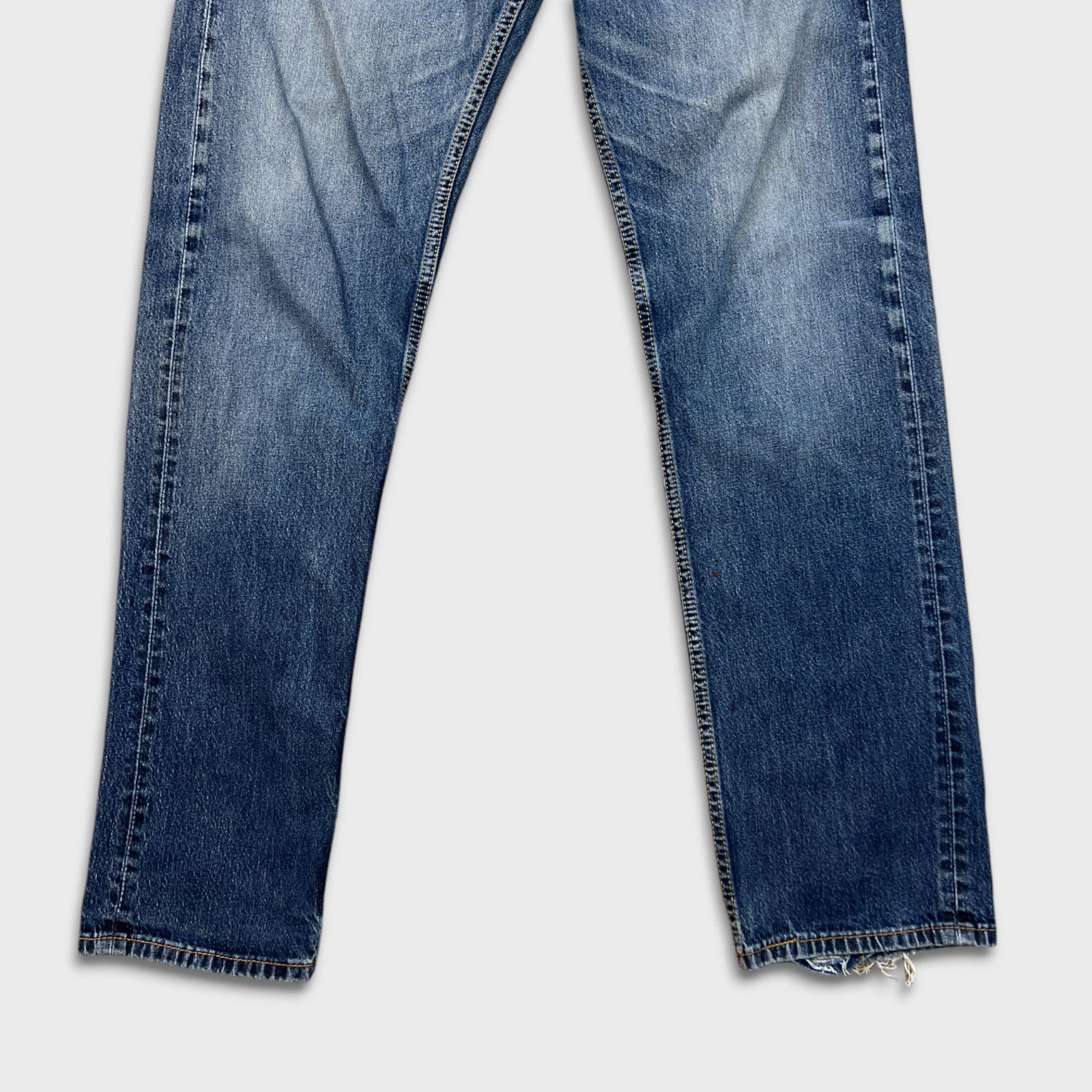 Levi's × Vintage Levi's 505 Jeans 36x34 Original Regular Straight Leg Denim Size US 36 / EU 52 - 4 Thumbnail