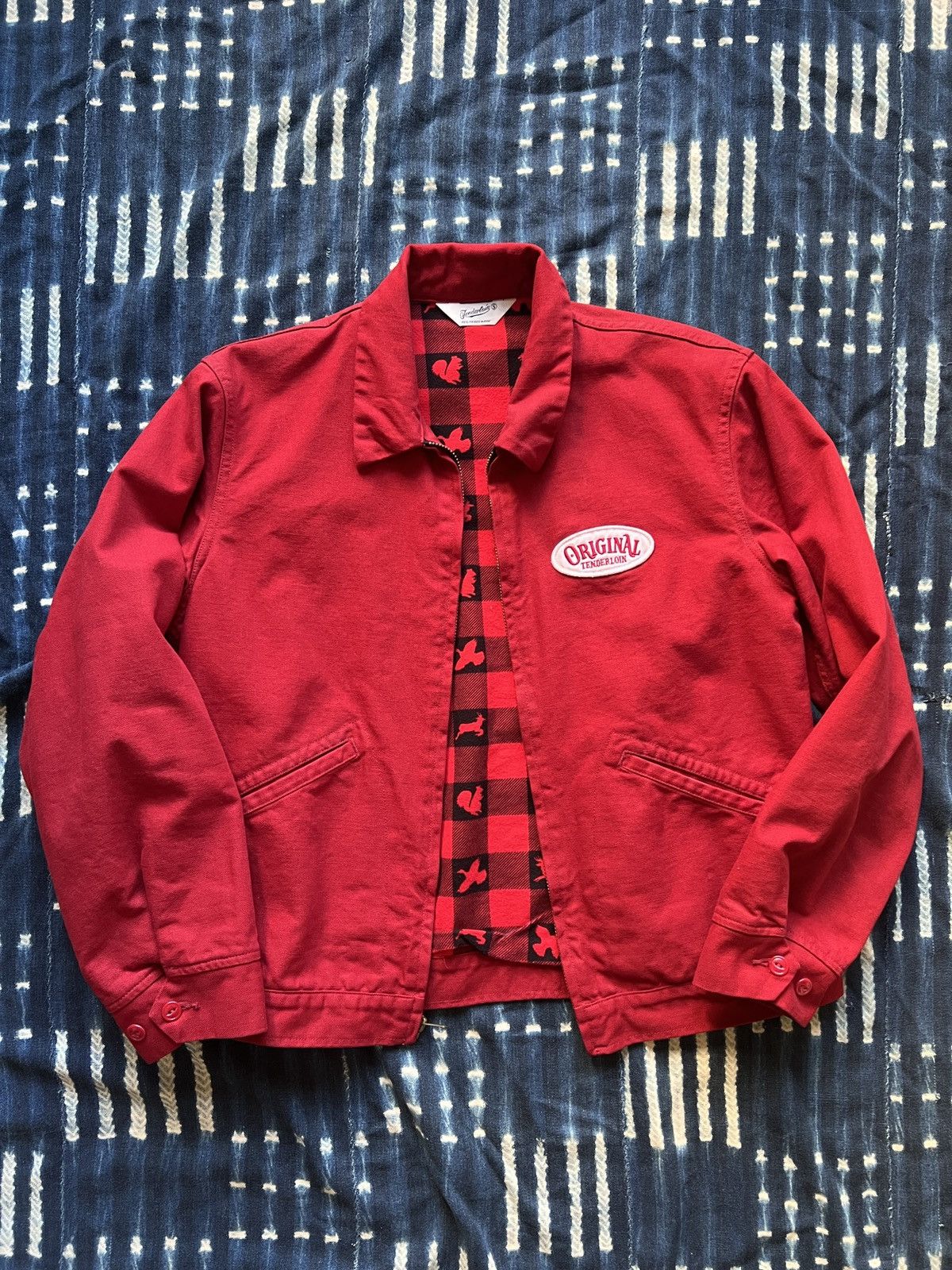 Tenderloin Tenderloin Japan Duck Canvas Work Jacket At Last & Co Size US S / EU 44-46 / 1 - 1 Thumbnail