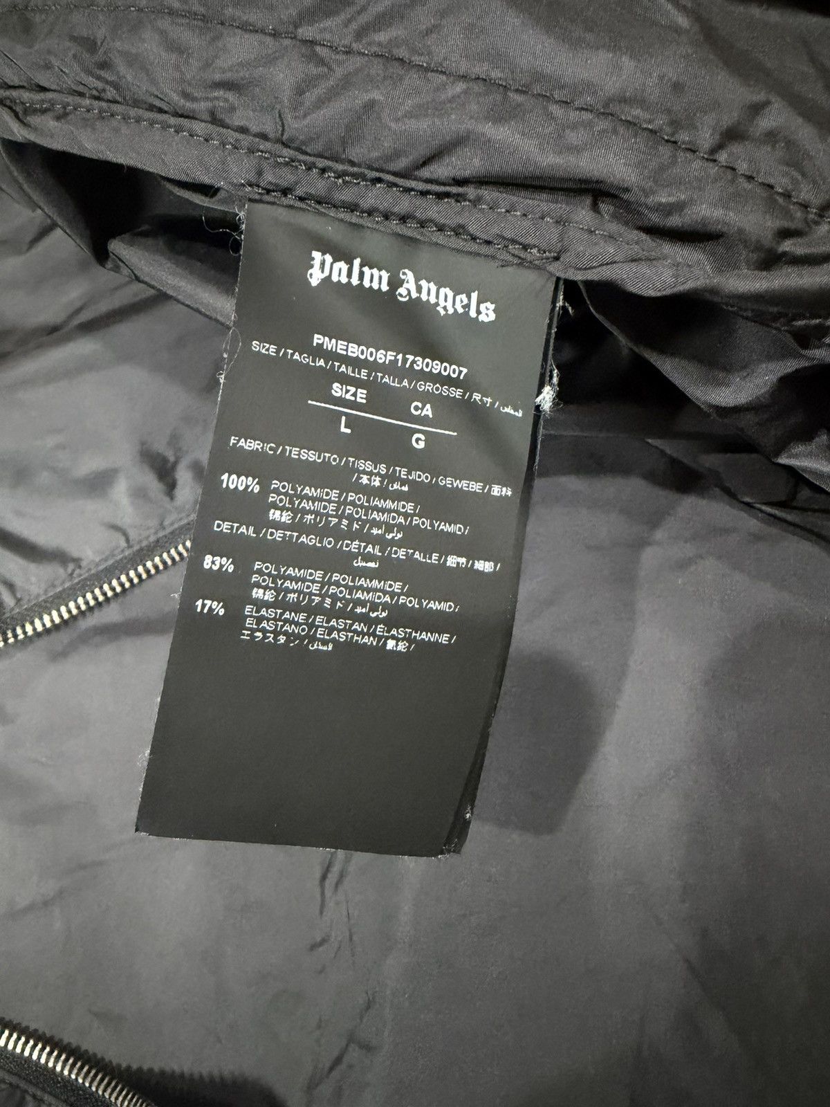 Palm Angels Palm Angles Wind Jack Size US L / EU 52-54 / 3 - 7 Thumbnail