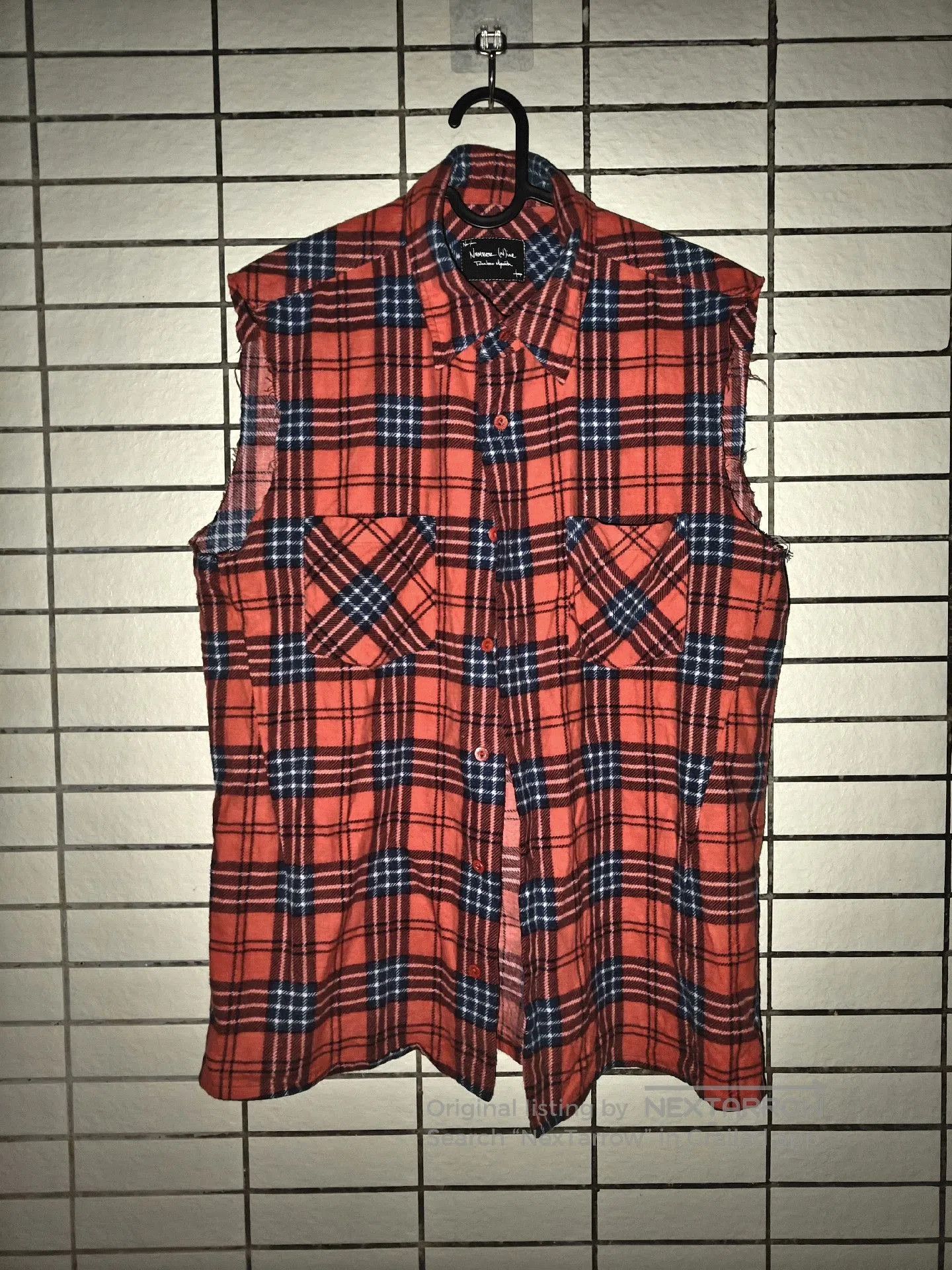 Number (N)ine Number (N)ine 06SS Red Vest. Size US L / EU 52-54 / 3 - 1 Thumbnail