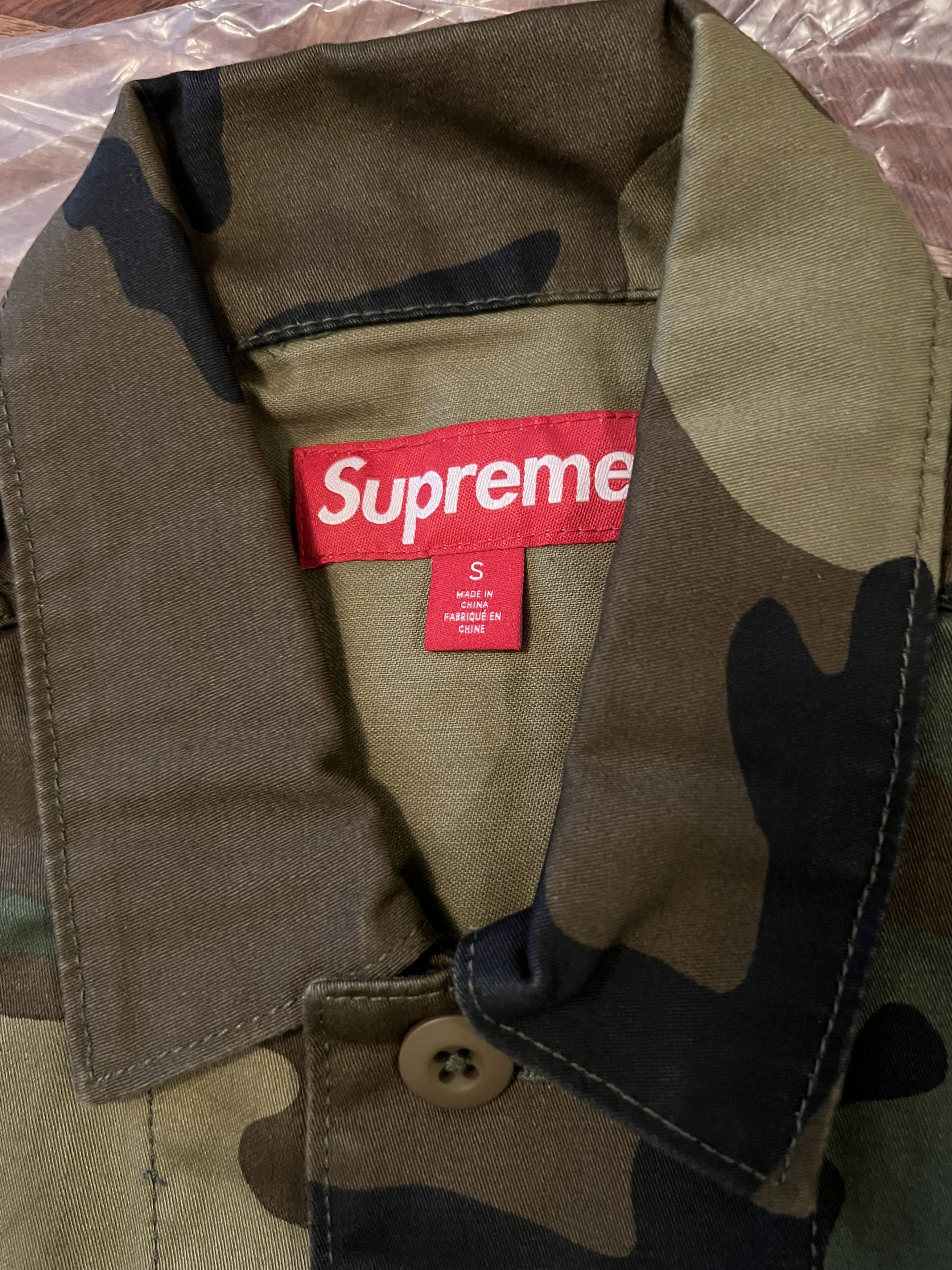 Supreme Supreme X Melvins BDU Woodland Camo Jacket SS24 | Grailed