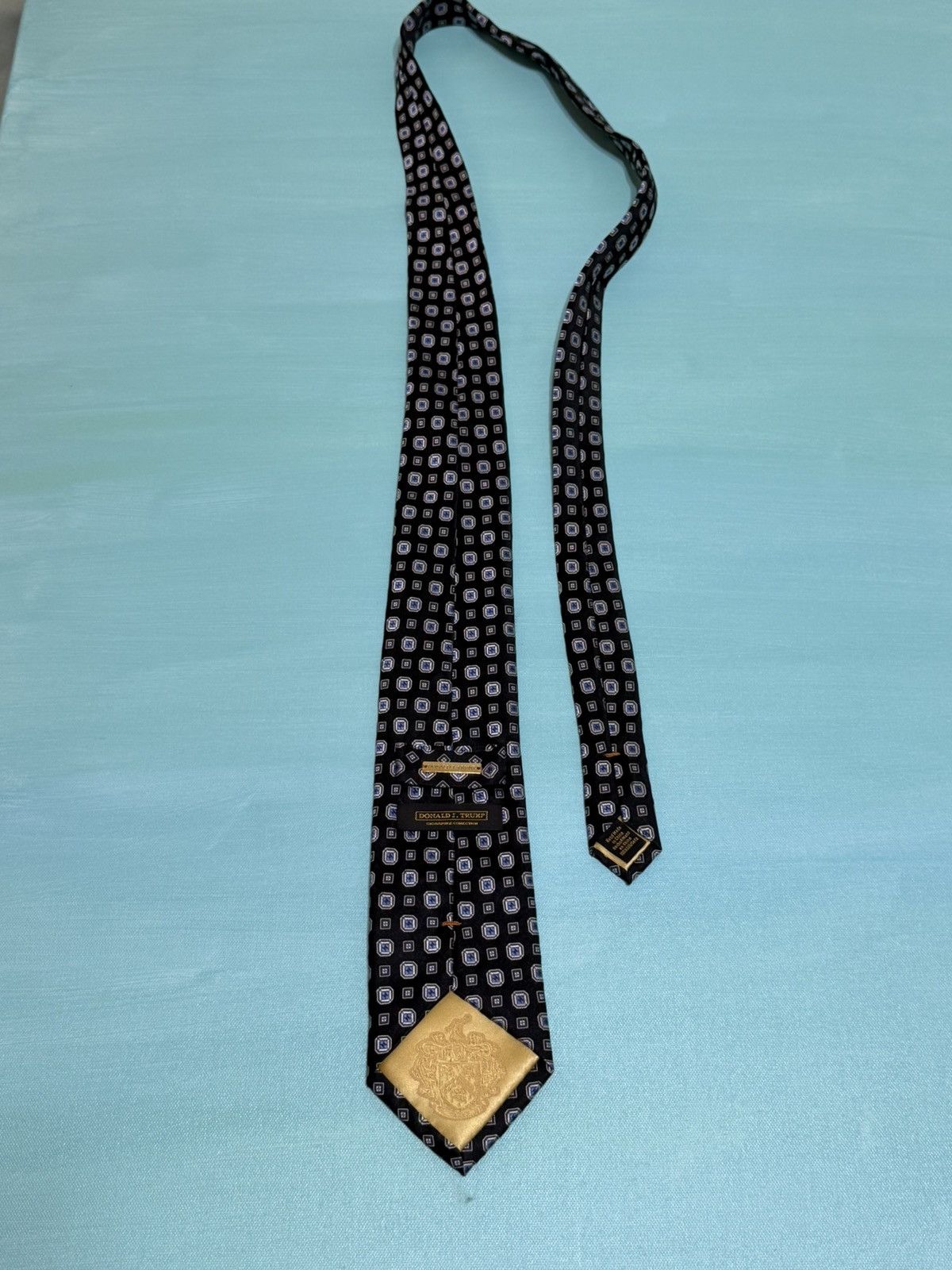 Other Donald J Trump Signature gold bar Collection Men Neck Tie Size ONE SIZE - 3 Thumbnail