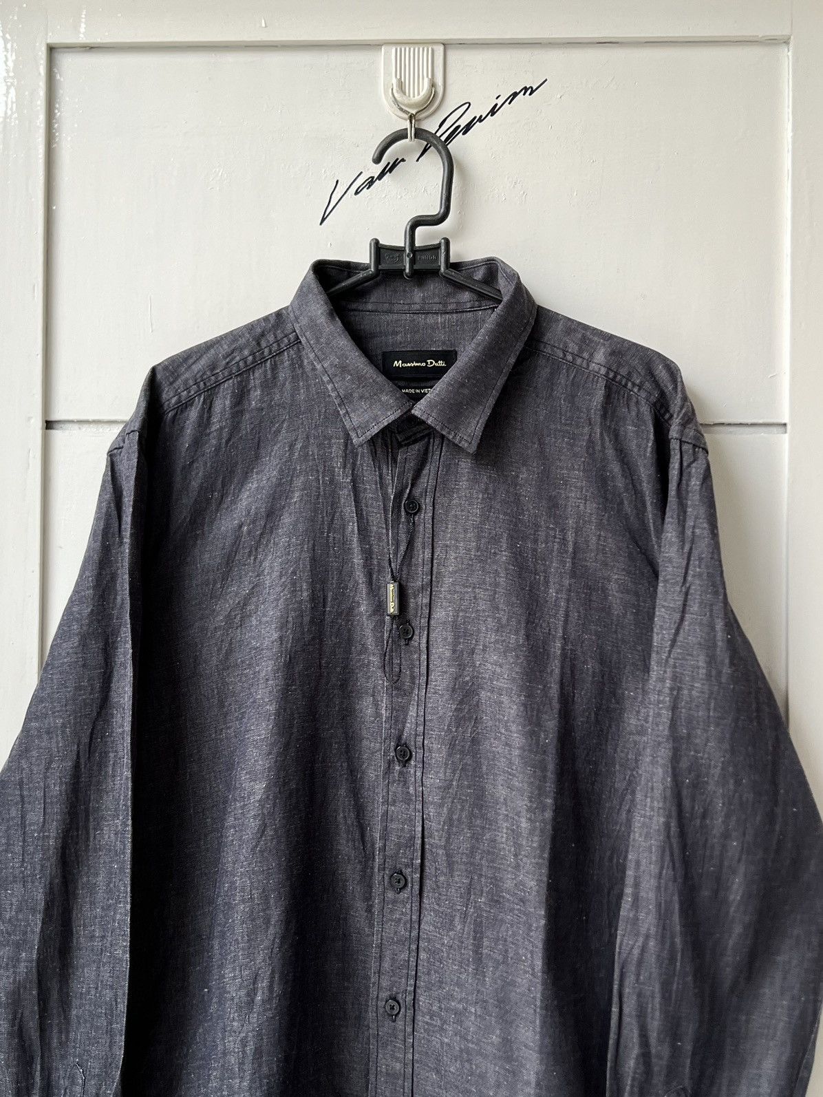 Massimo Dutti Massimo Dutti Grey Shirt Size US M / EU 48-50 / 2 - 13 Thumbnail
