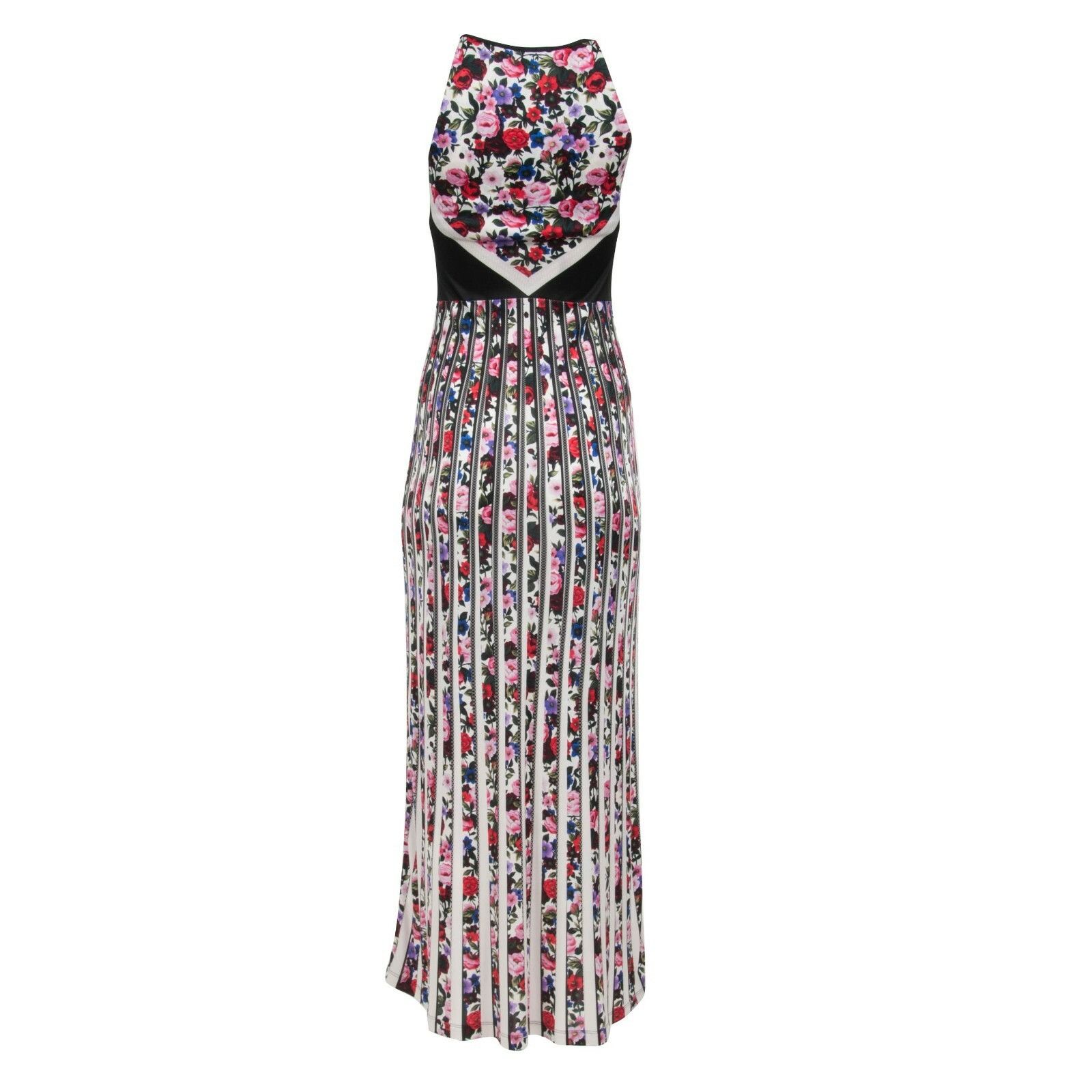 Mary Katrantzou Mary Katrantzou Maxi Dress Size Small White Pink Floral Visc Size S / US 4 / IT 40 - 4 Thumbnail