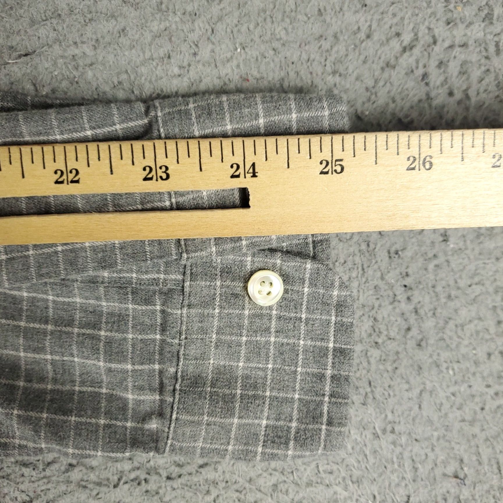 Ralph Lauren Ralph Lauren Shirt Mens Small Gray Check Pony Casual Button-Up Long Sleeve Adult Small Gray Polo Style Shirt Mens S Size US S / EU 44-46 / 1 - 6 Thumbnail