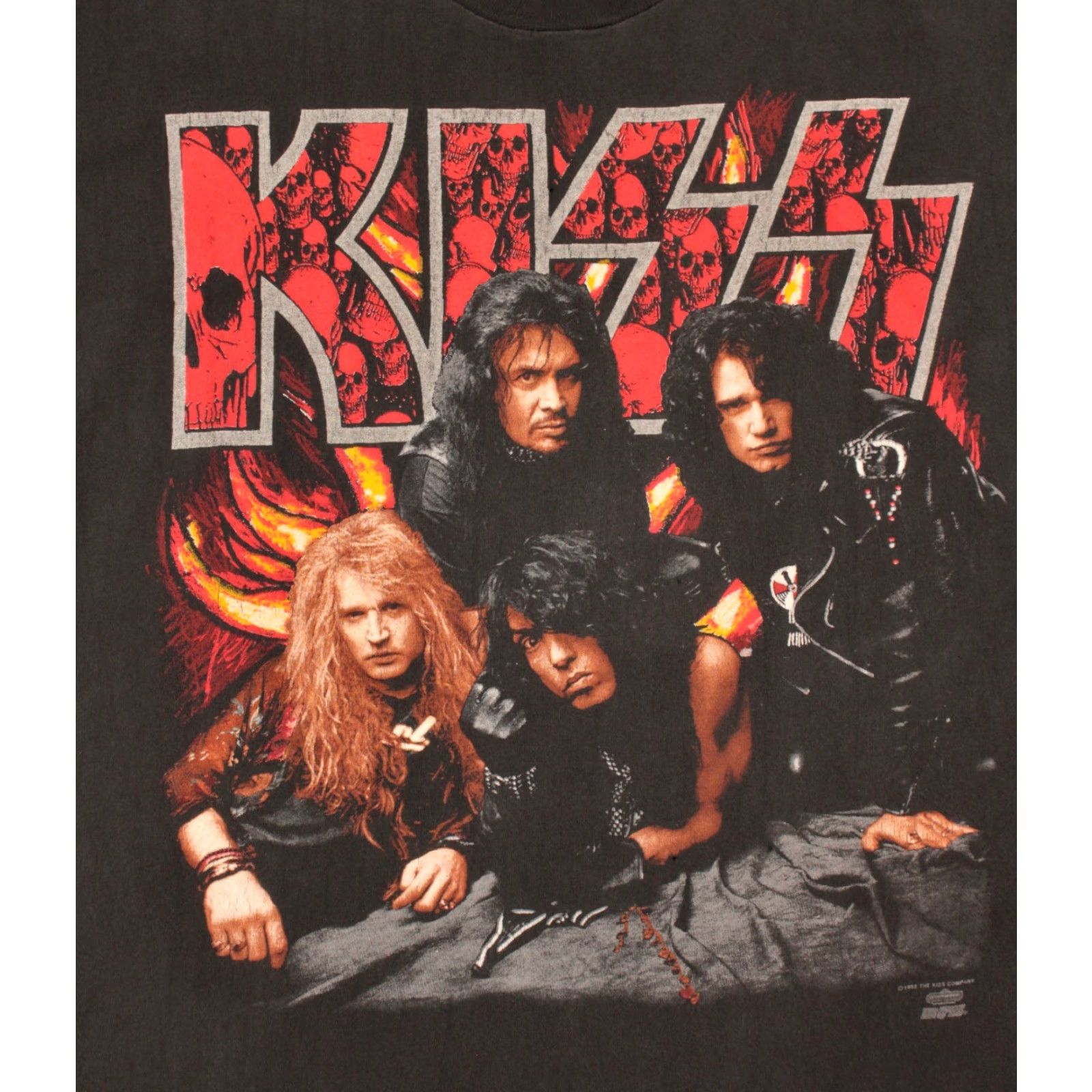 Hanes Men's Kiss Revenge TShirt 90s VTG 1990s Rock Band Hanes Black Size M Graphic Tee Mens Size US M / EU 48-50 / 2 - 3 Thumbnail